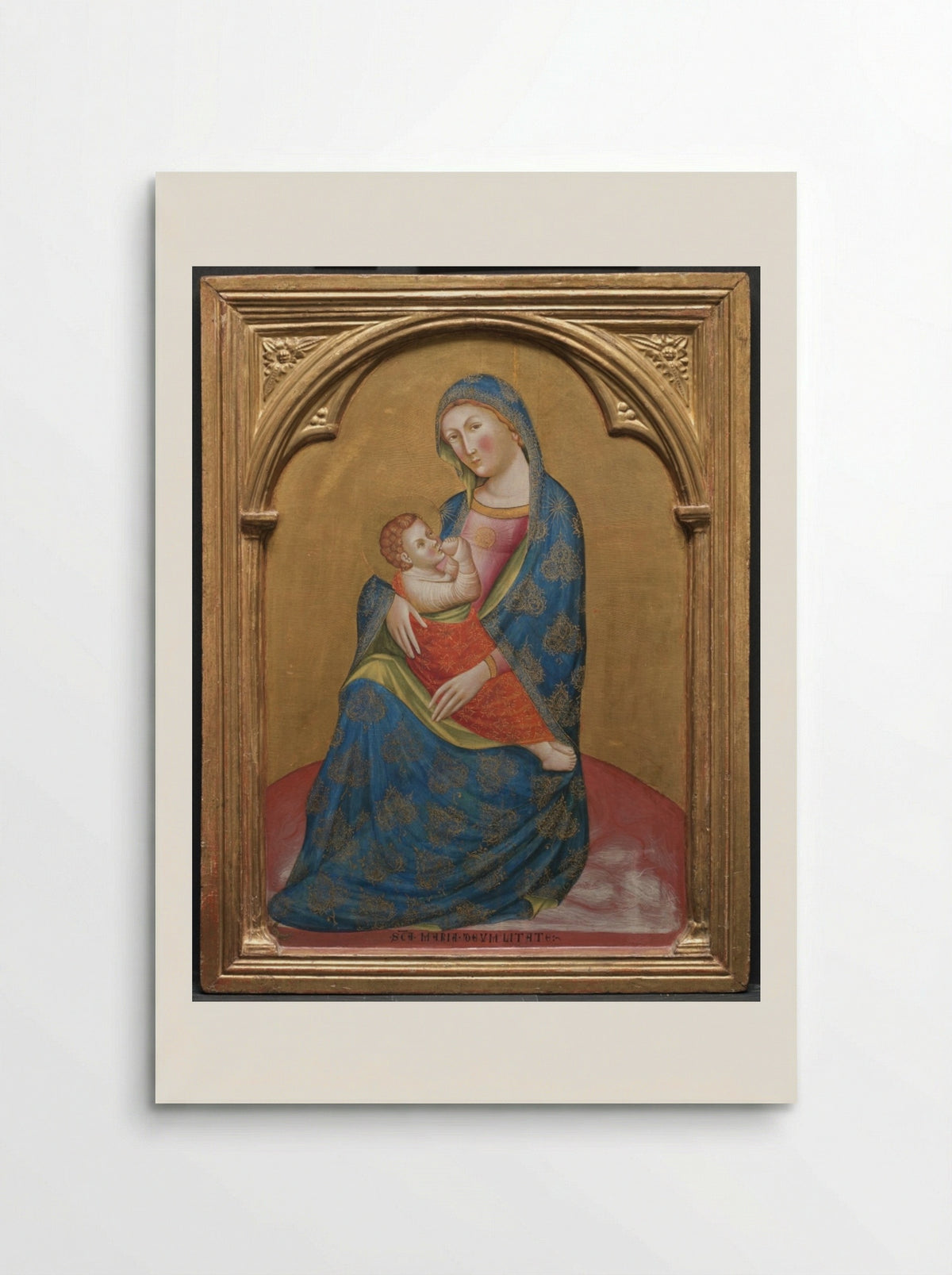 Madonna of Humility - Caterino Veneziano - Poster
