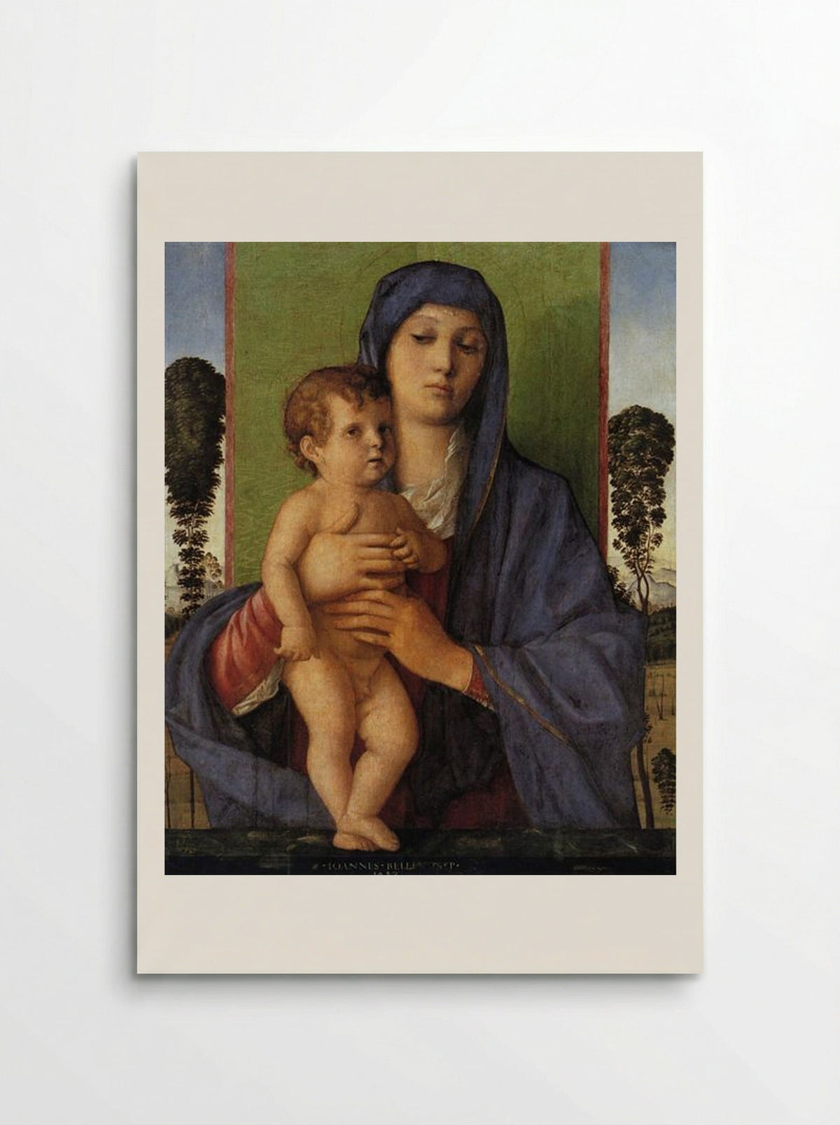 Madonna with Trees - Giovanni Bellini - Poster