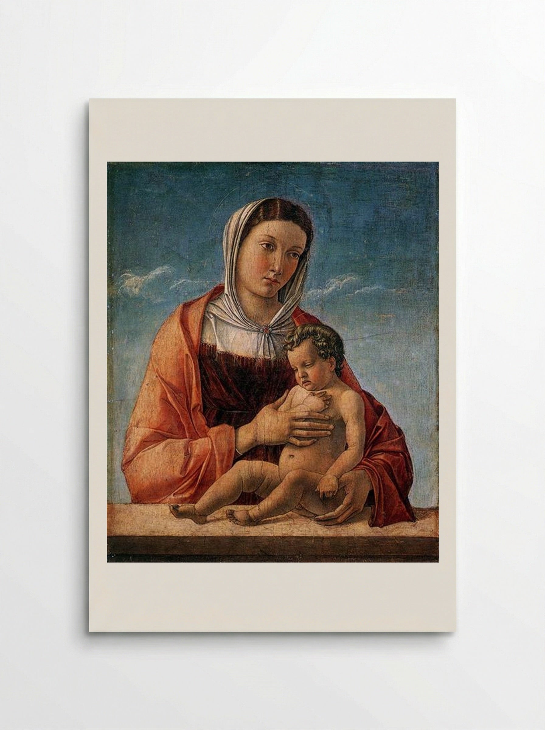 Madonna with the Child - Giovanni Bellini - Poster