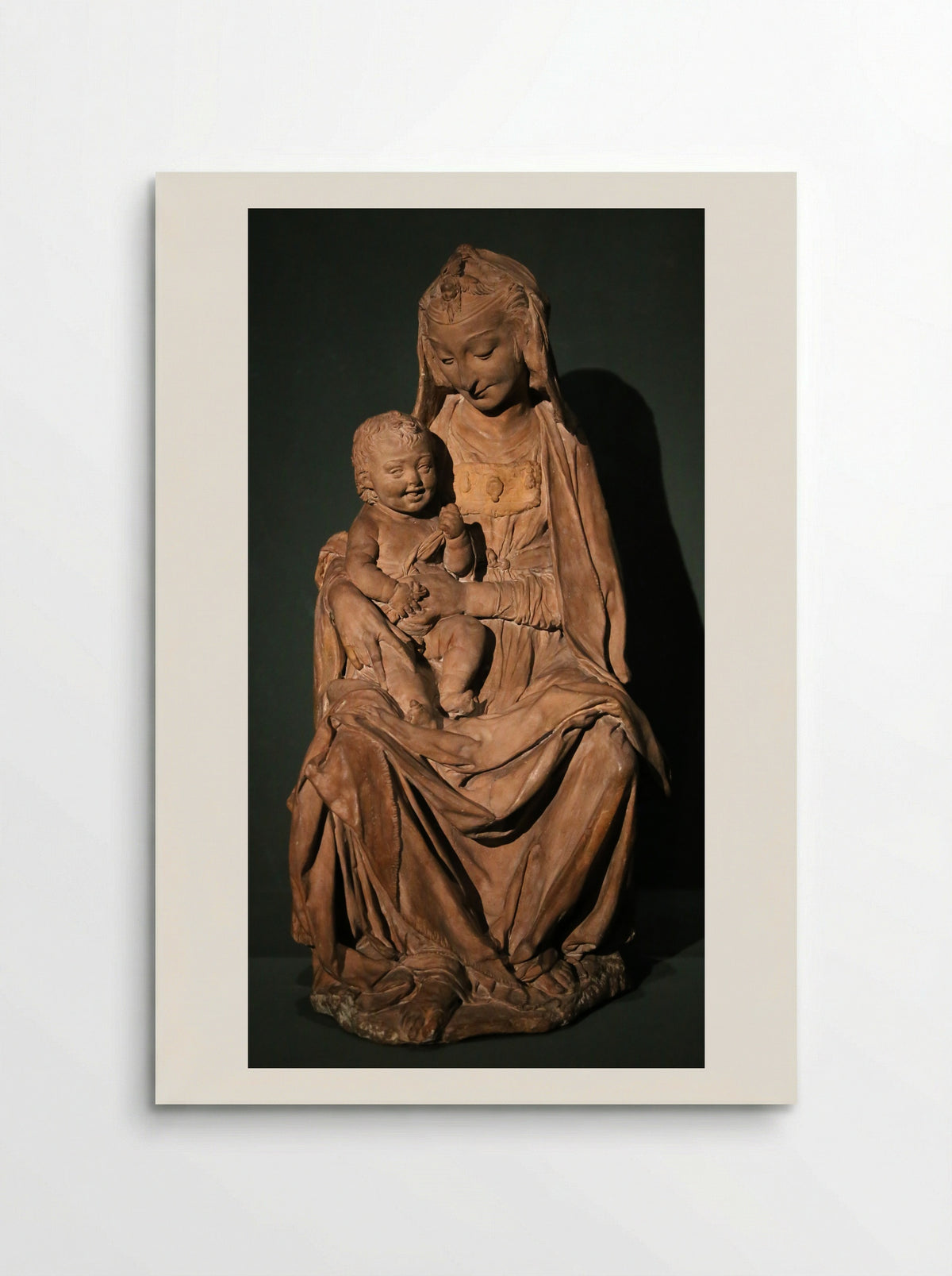 Madonna with the Laughing Child - Leonardo da Vinci - Poster