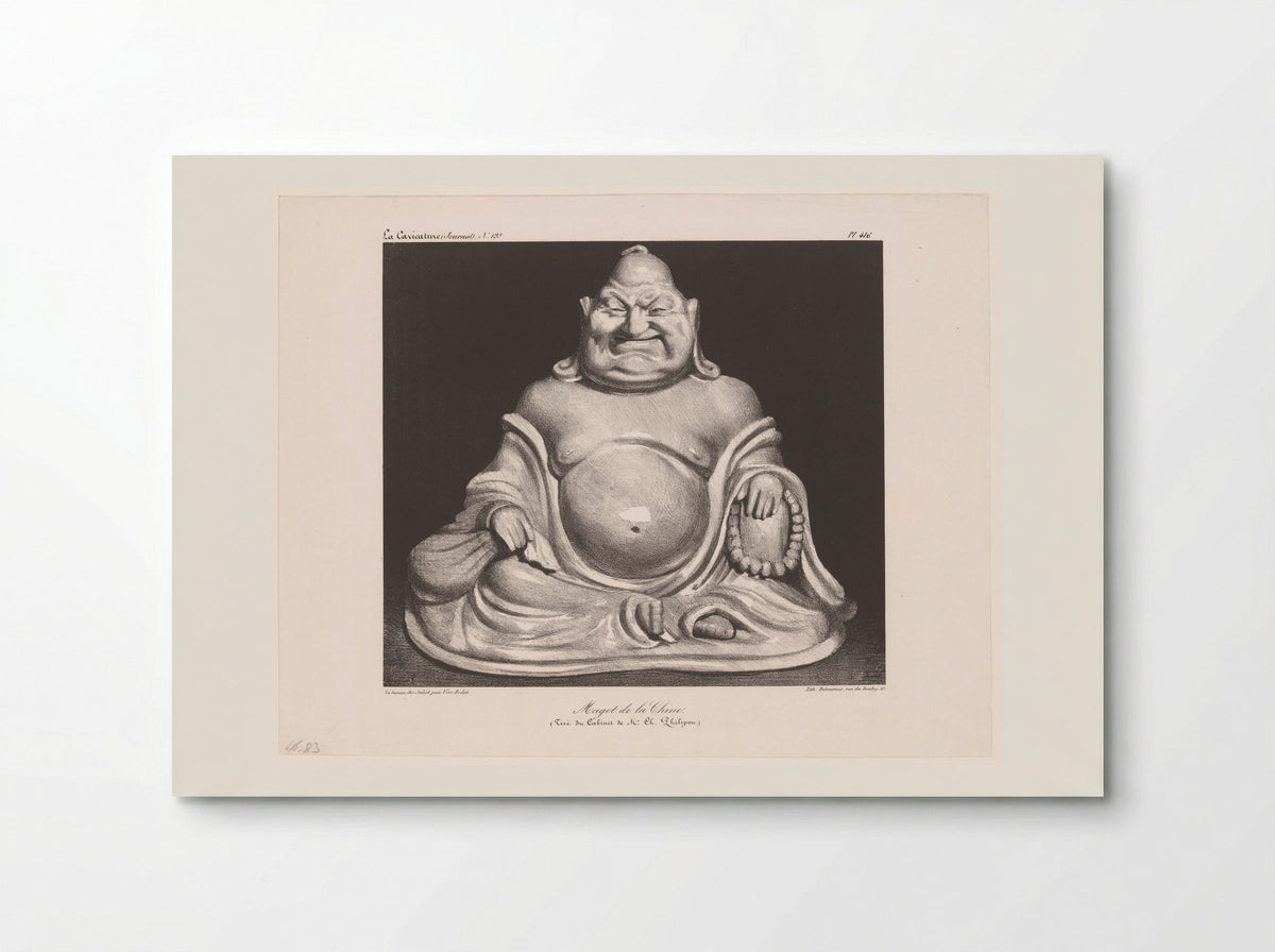 Magot de la Chine - Honoré Daumier - Poster