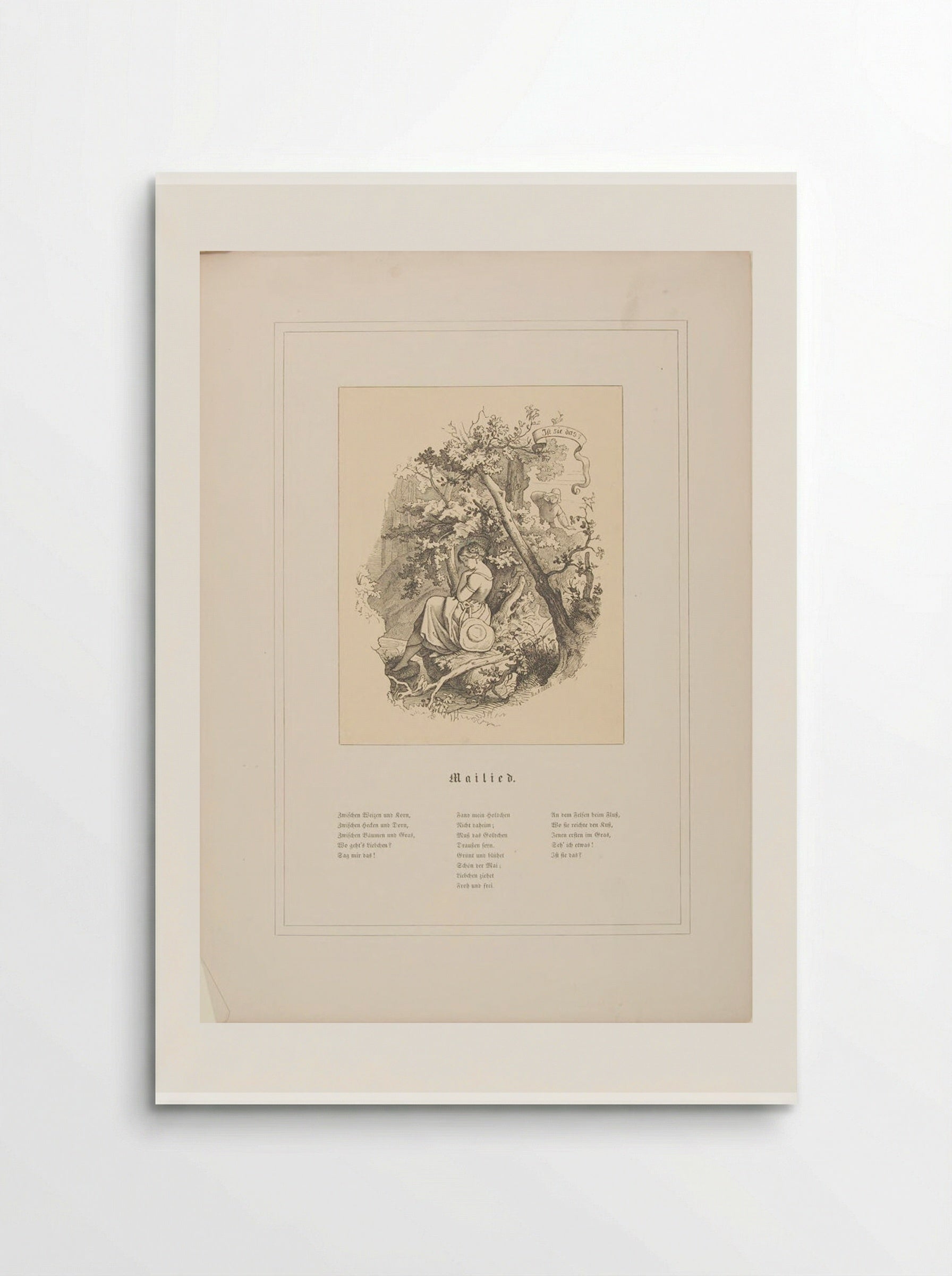Mailied (May Song) - Adrian Ludwig Richter - Poster