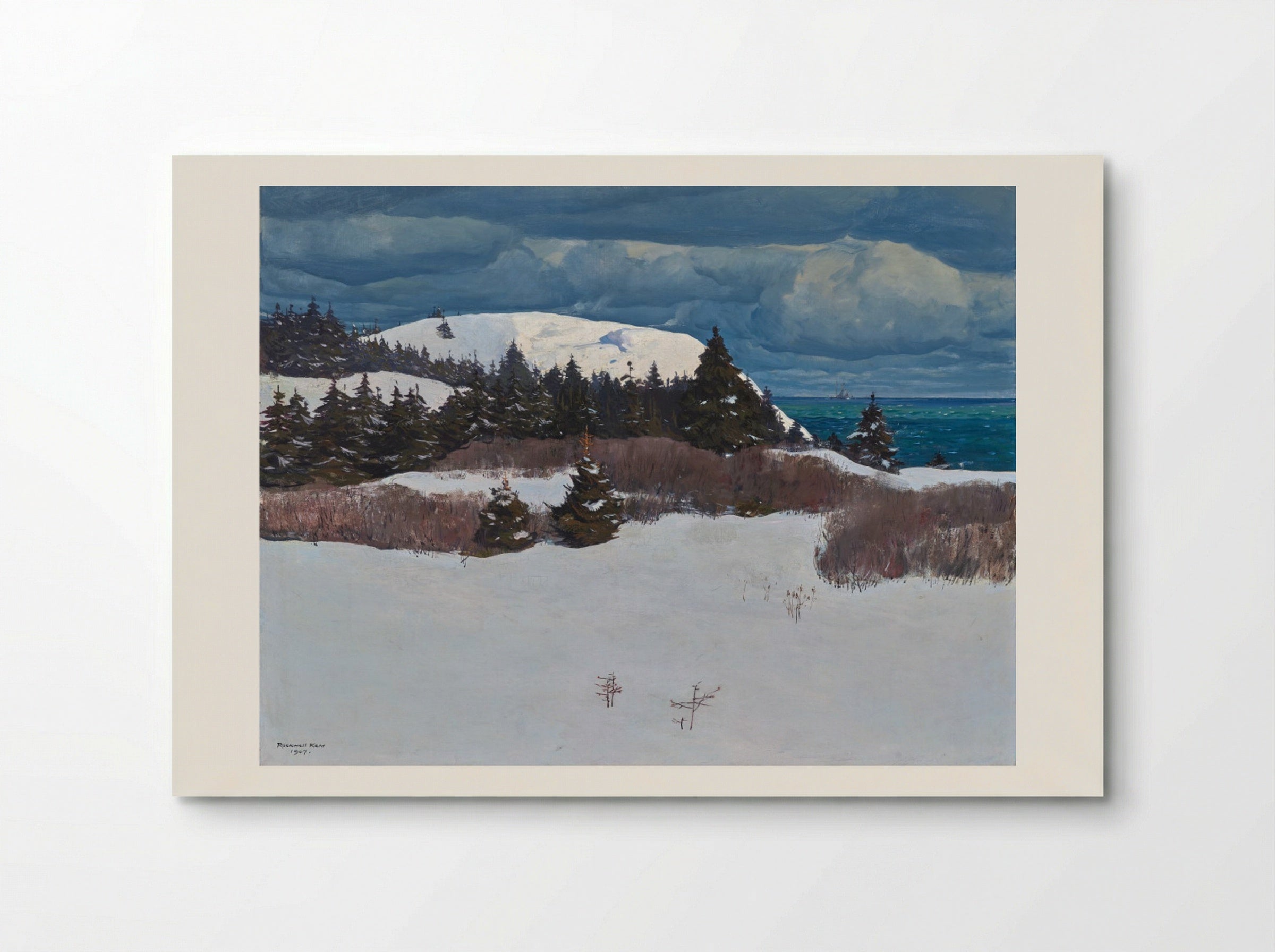 Maine Coast - Rockwell Kent - Poster
