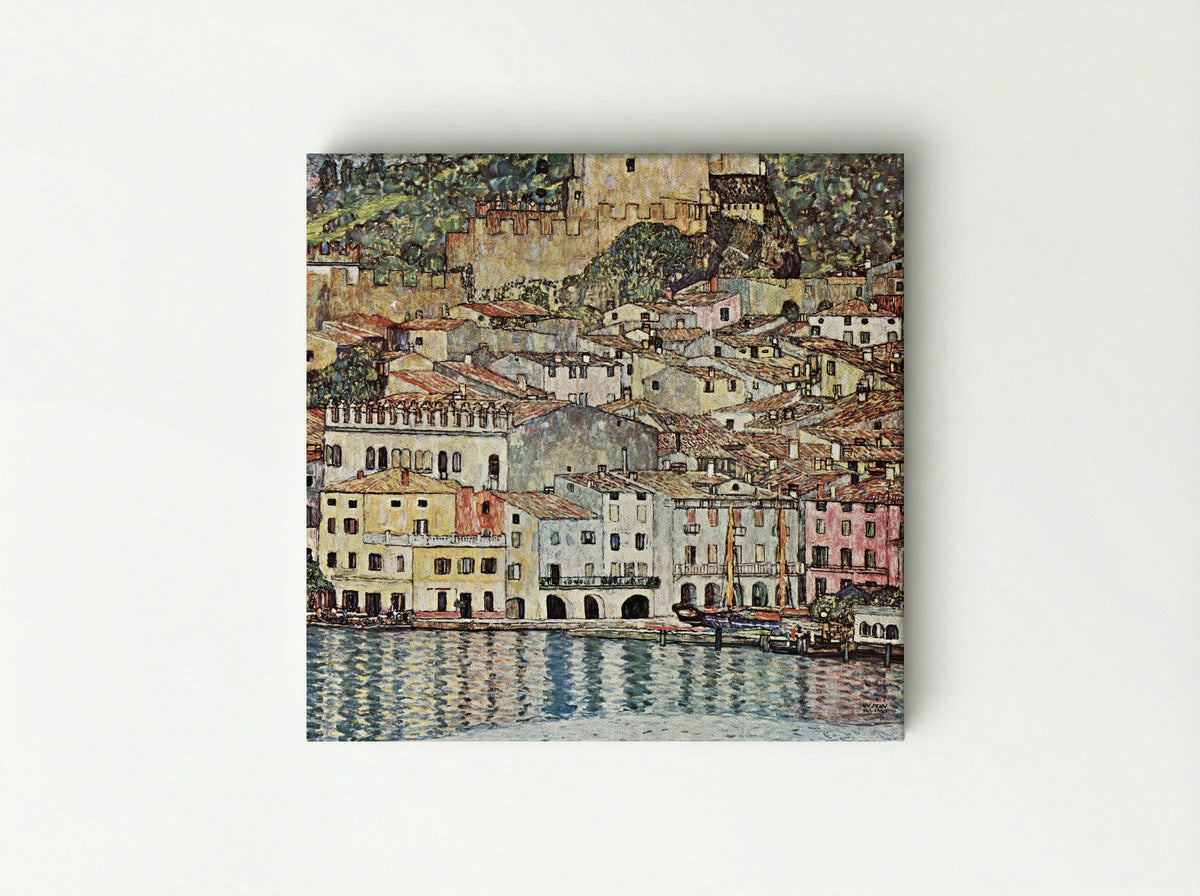 Malcesine on Lake Garda - Gustav Klimt - Canvas