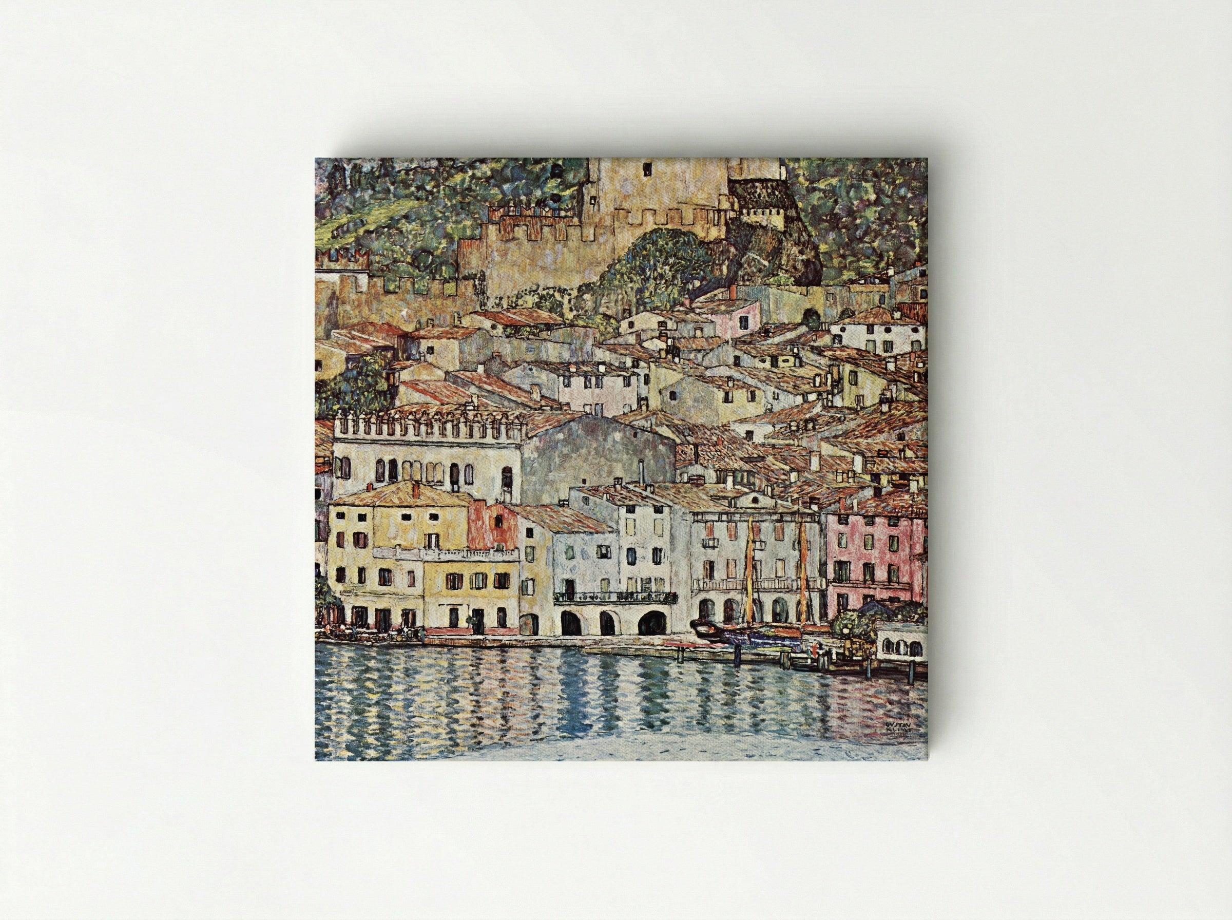 Malcesine on Lake Garda - Gustav Klimt - Canvas