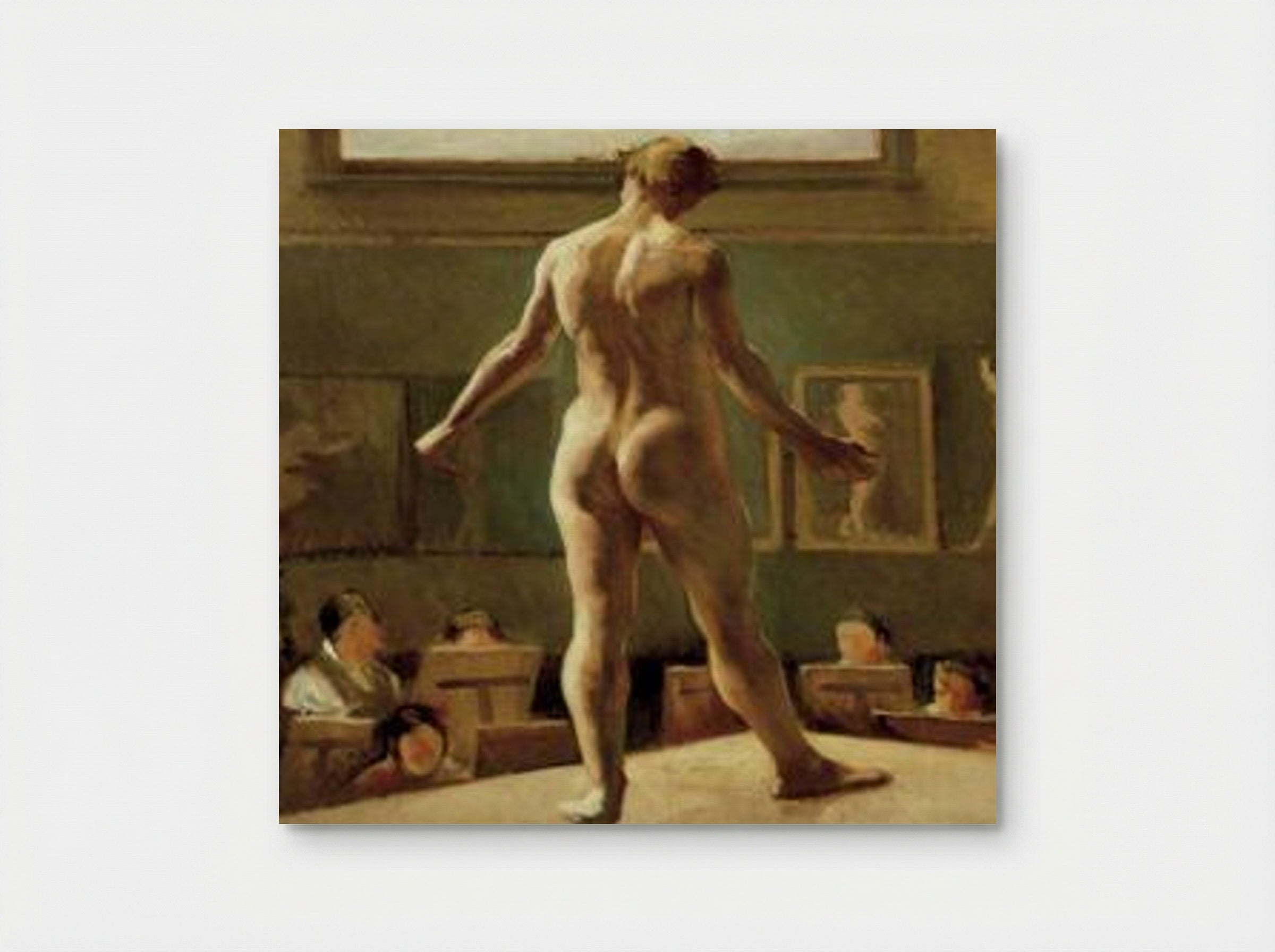 Male Figure Standing - Edward Wadsworth - Poster
