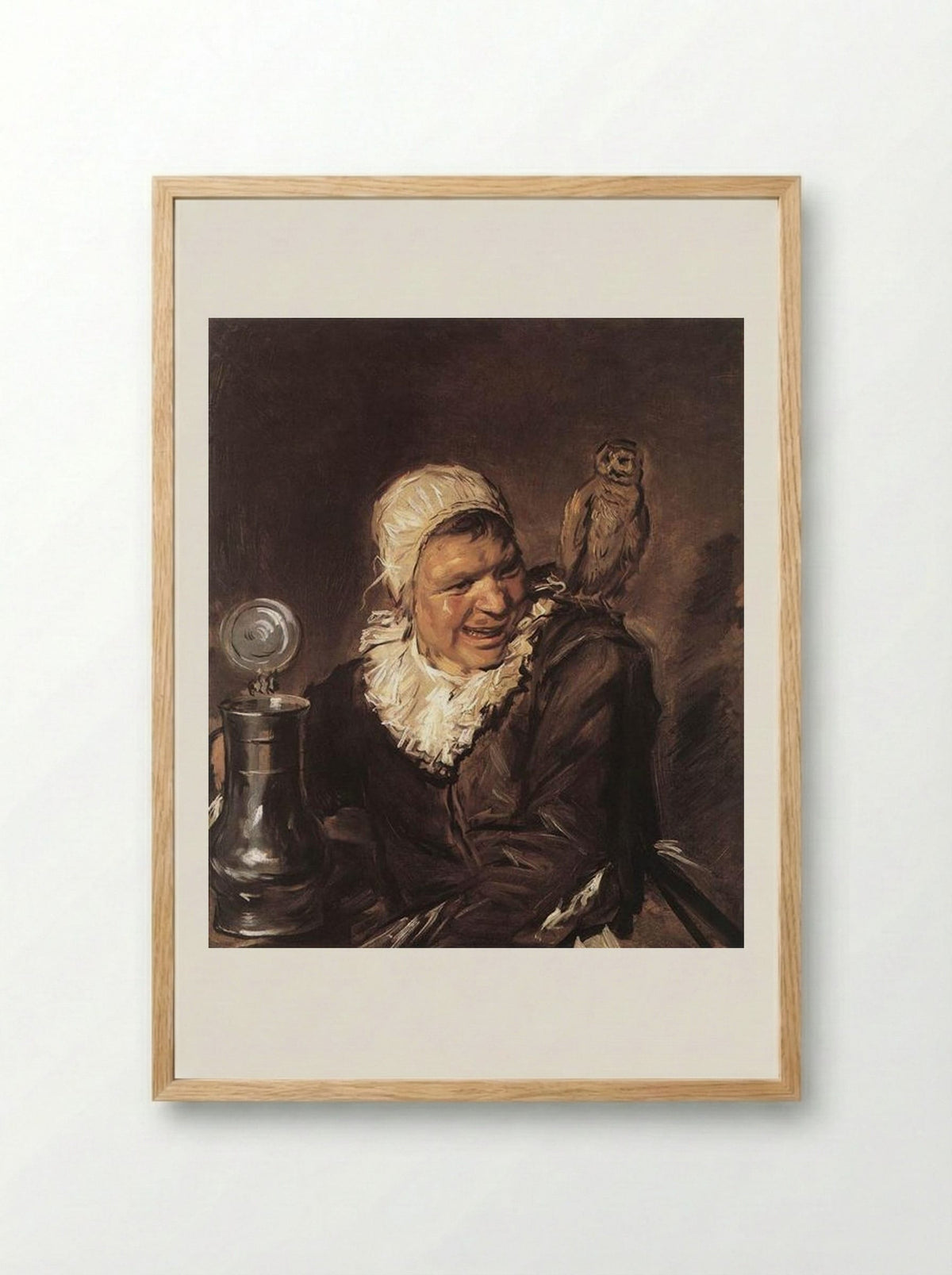 Malle Babbe - Frans Hals - Framed Print Wood