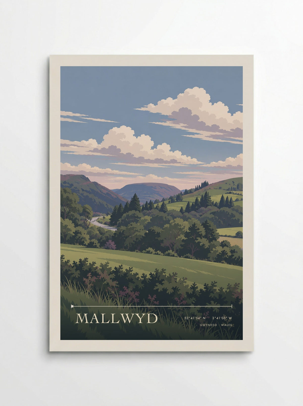 Mallwyd, Gwynedd | Travel Poster - Poster