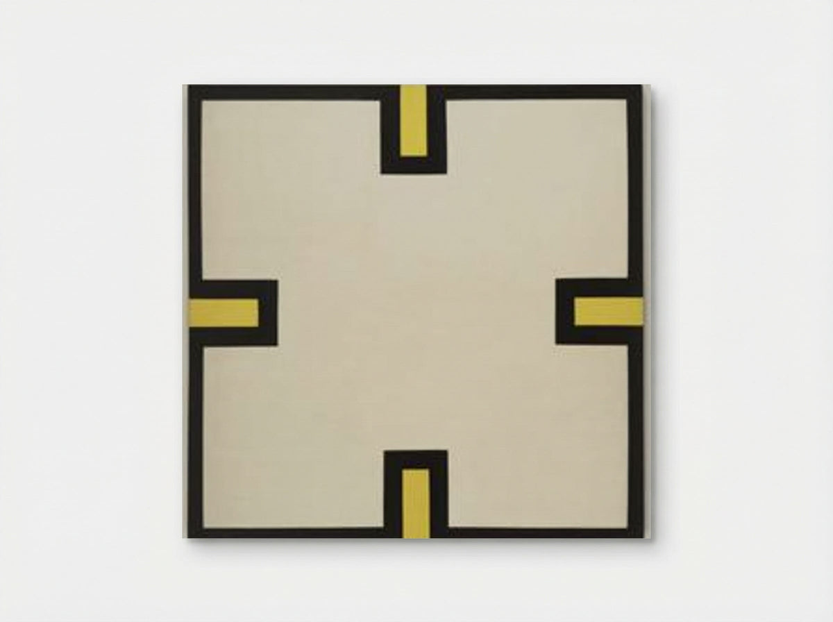 Maltese Cross - Al Held - Poster