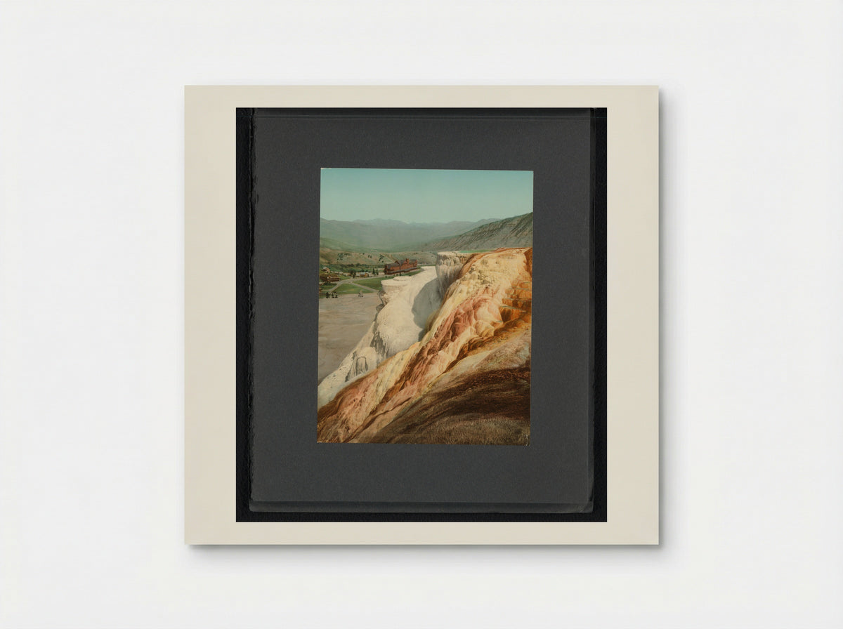 Mammoth Hot Springs - William Henry Jackson - Poster