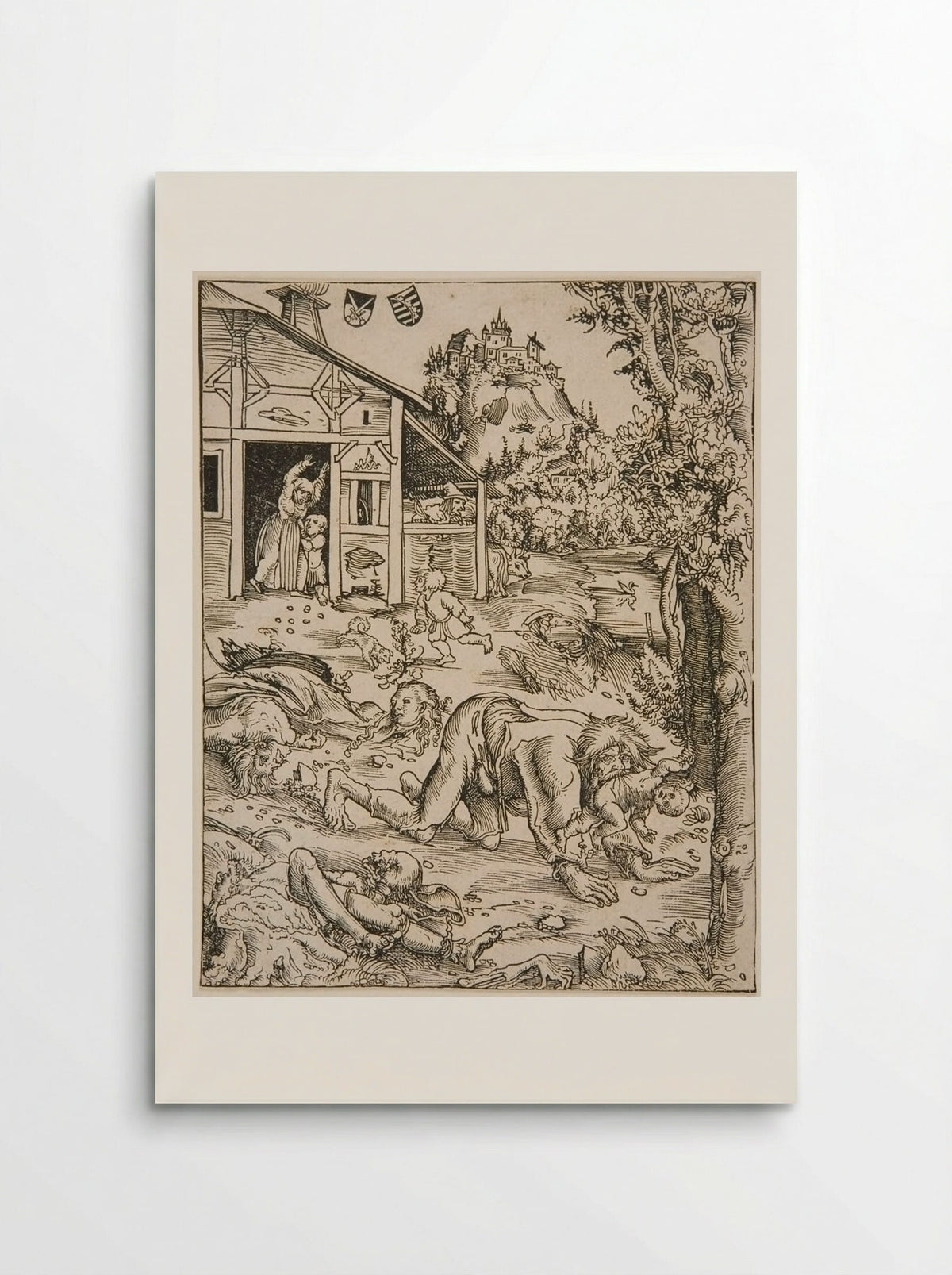 Man-Eater - Lucas Cranach the Elder - Poster