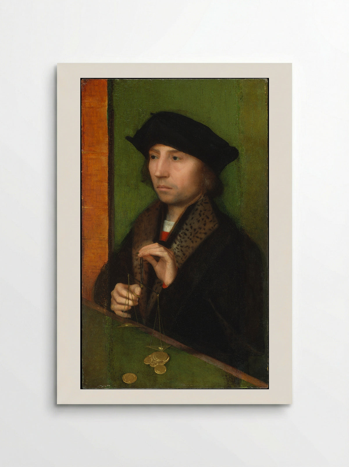 Man Weighing Gold - Adriaen Isenbrant - Poster