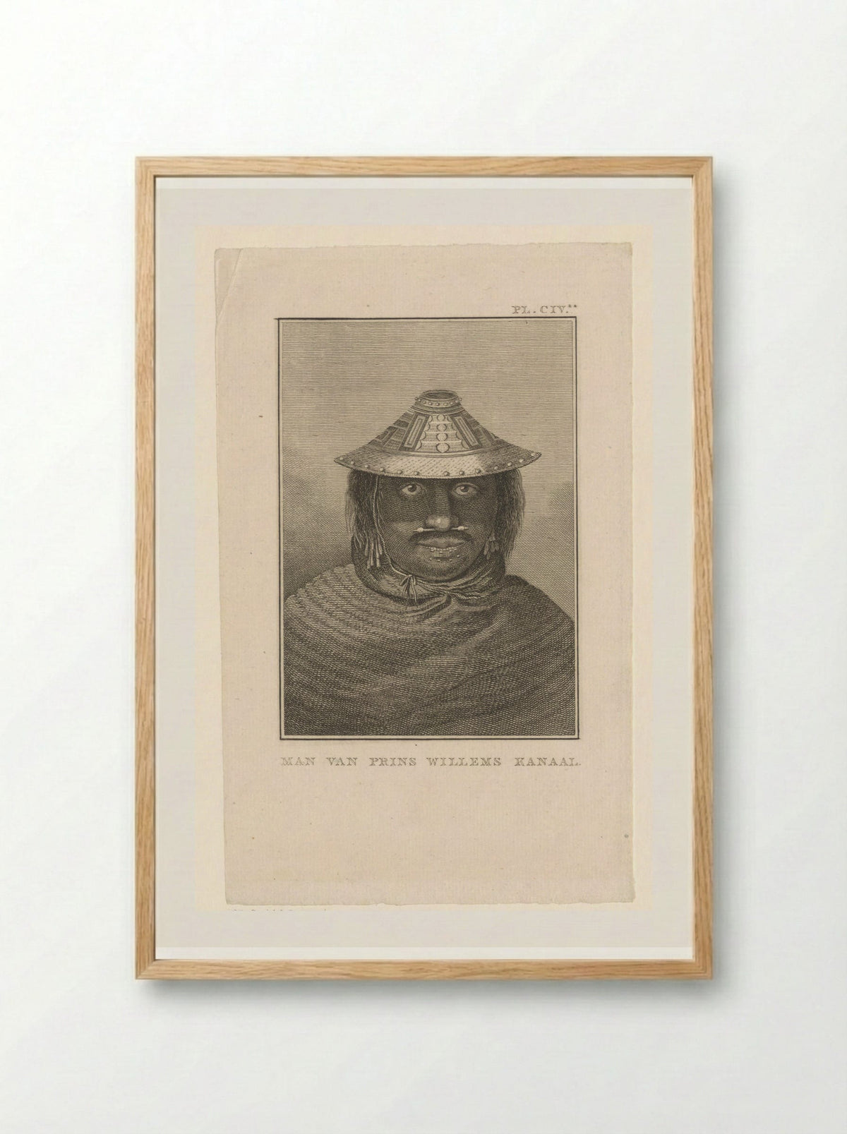 Man van Prins Willems Kanaal - Diverse Vervaardigers - Framed Print Wood