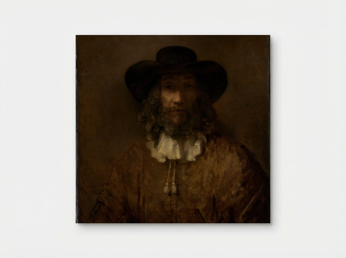 Man with a Beard - Rembrandt van Rijn - Poster