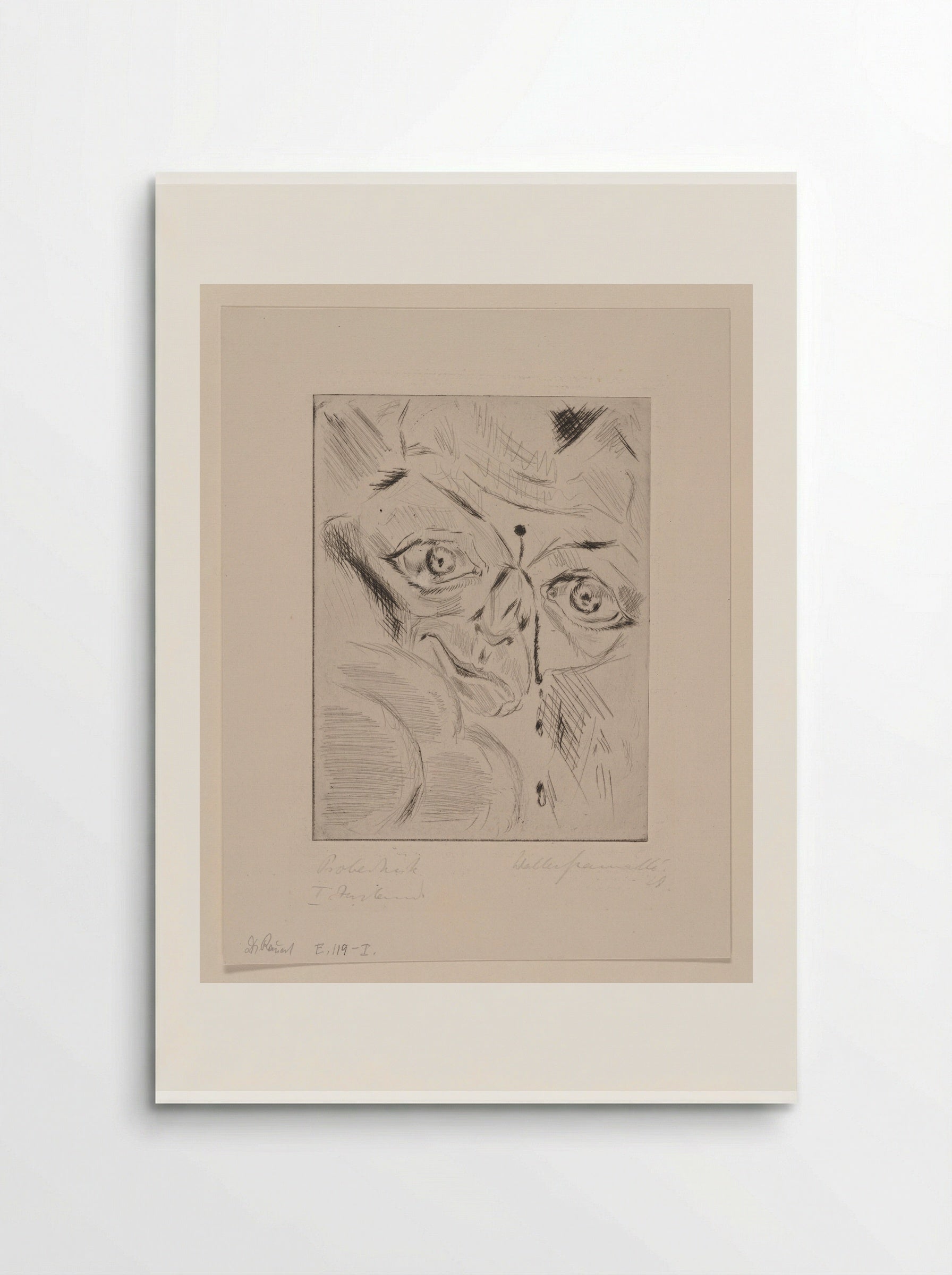 Manfred Georg: The Rebel - Walter Gramatté - Poster