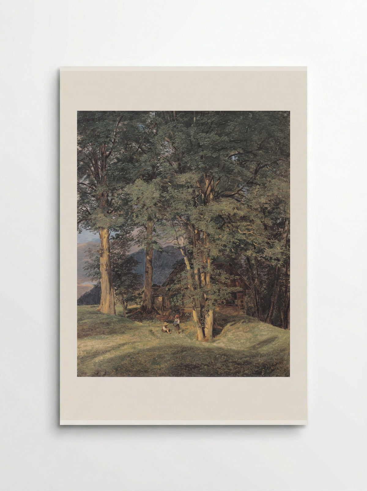 Maple trees near Ischl - Ferdinand Georg Waldmüller - Poster