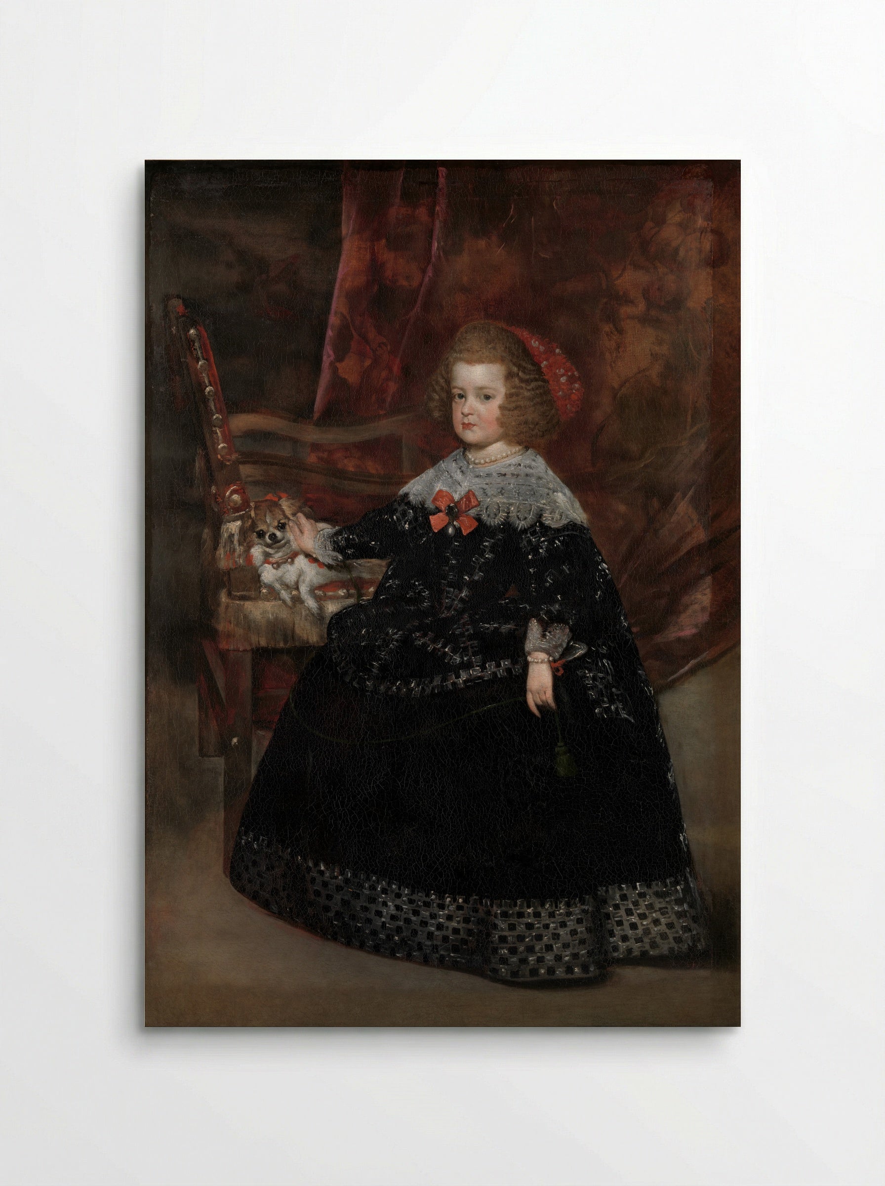 María Teresa, Infanta of Spain - Juan Bautista Martínez del Mazo - Poster