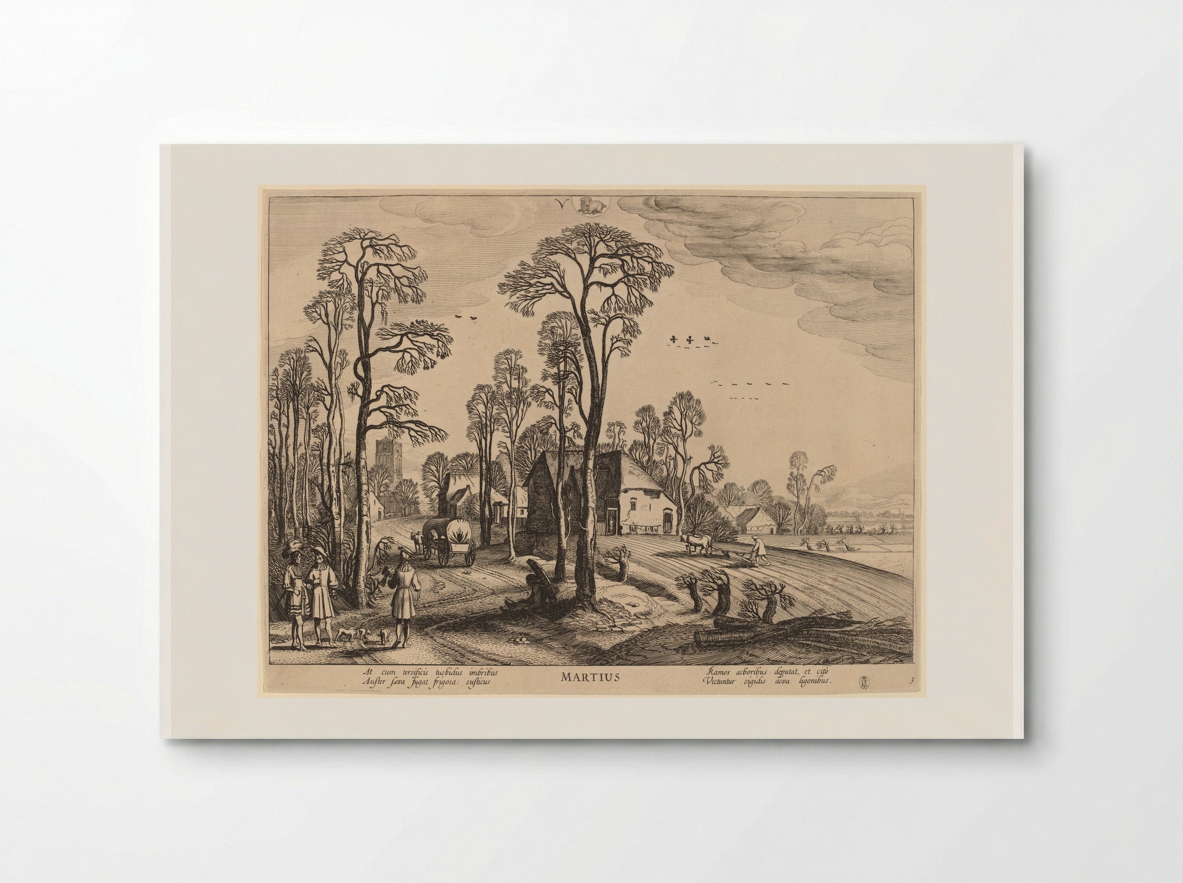 March (Martius) - Jan van de Velde II - Poster