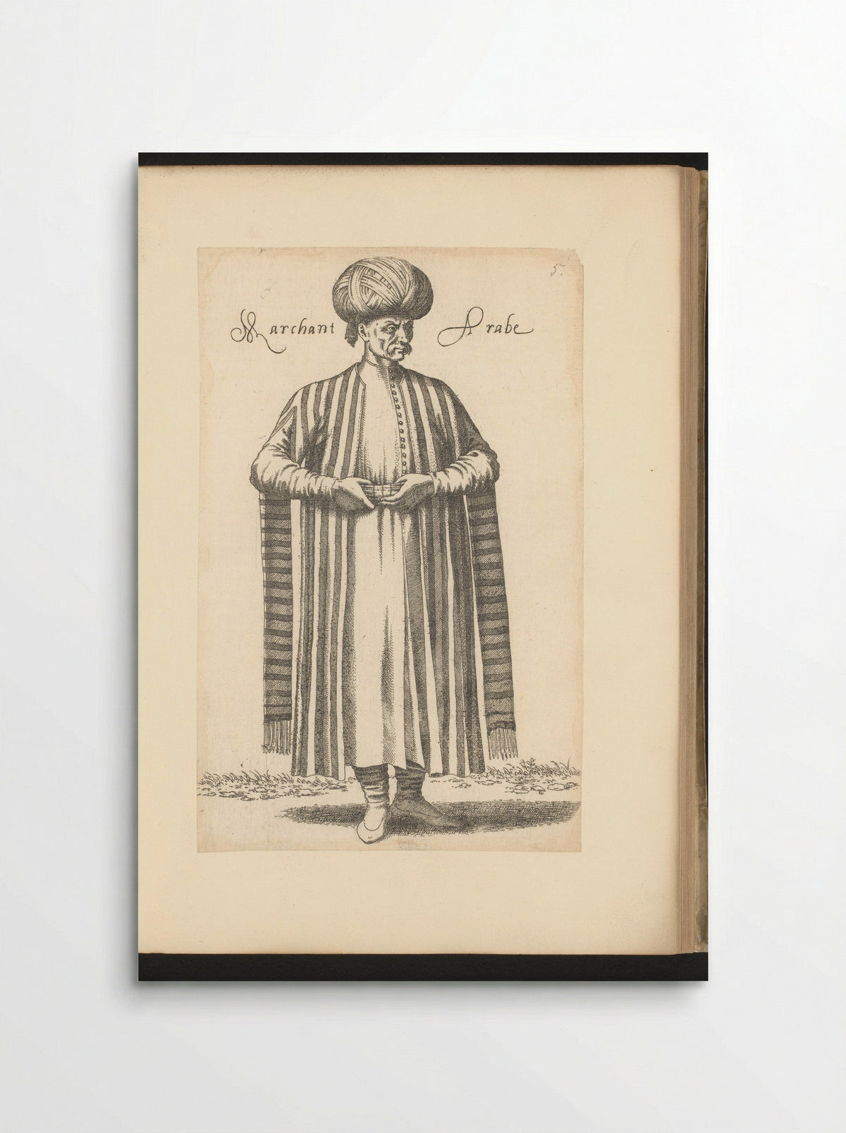 Marchant Arabe - Guillaume Rouille - Poster