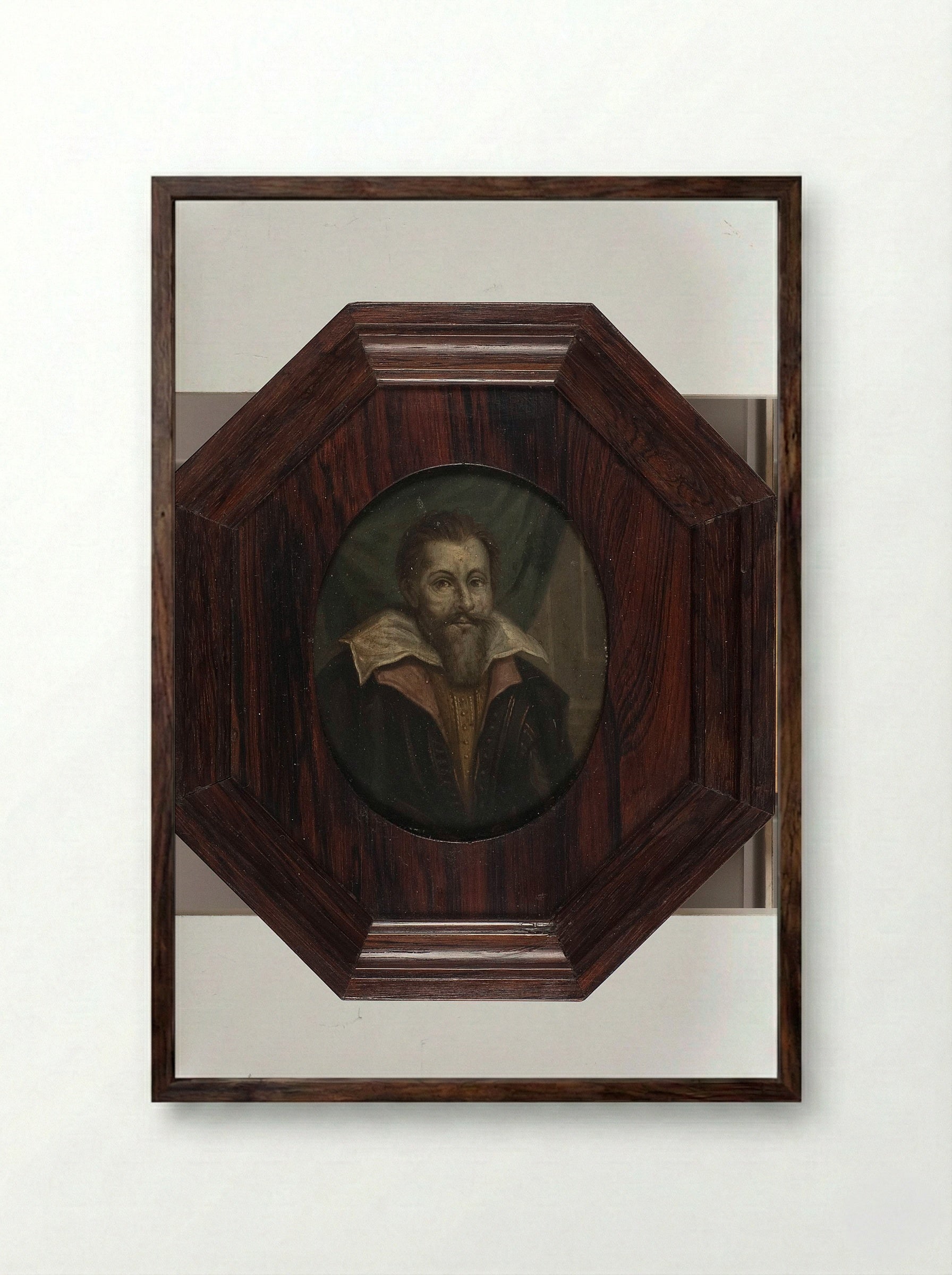 Marcus Zuërius van Boxhorn - Arnoud van Halen - Framed Print Dark Wood