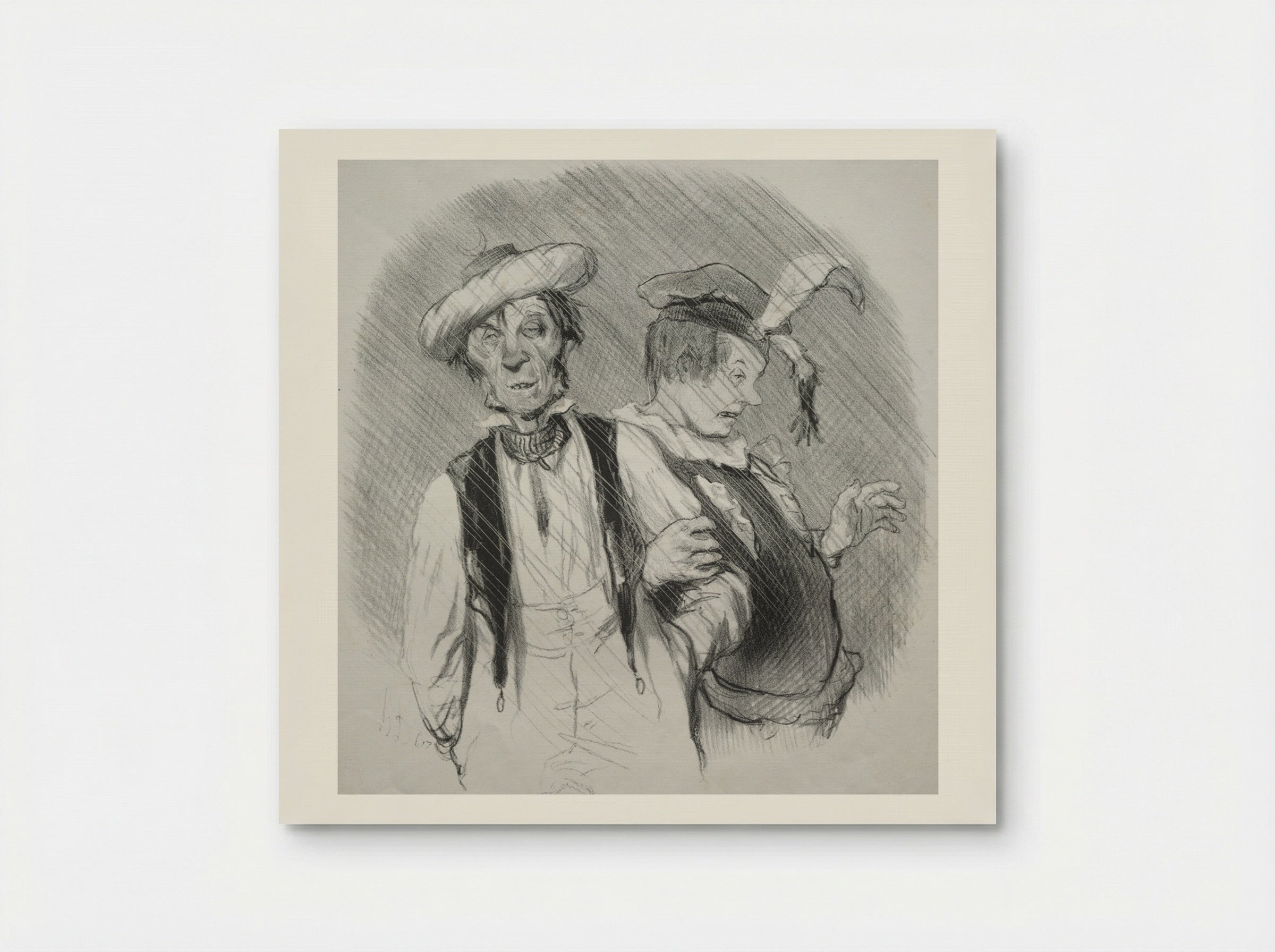 Mardi Gras - Honoré Daumier - Poster