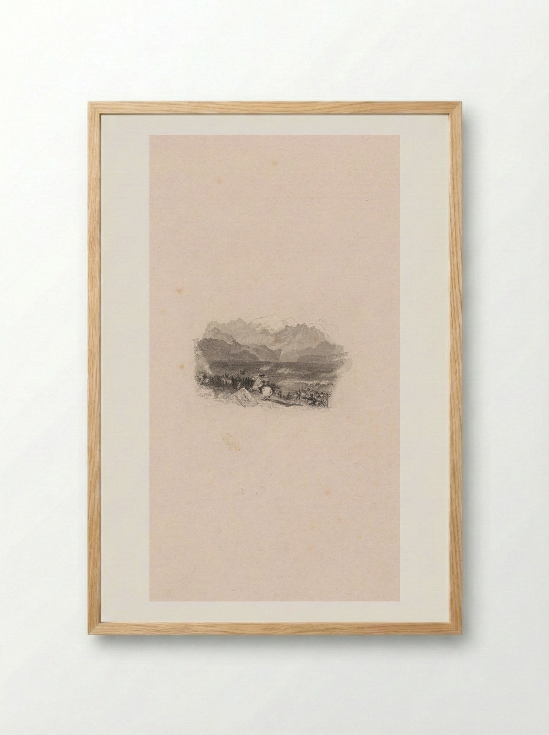 Marengo - Edward Goodall - Framed Print Wood