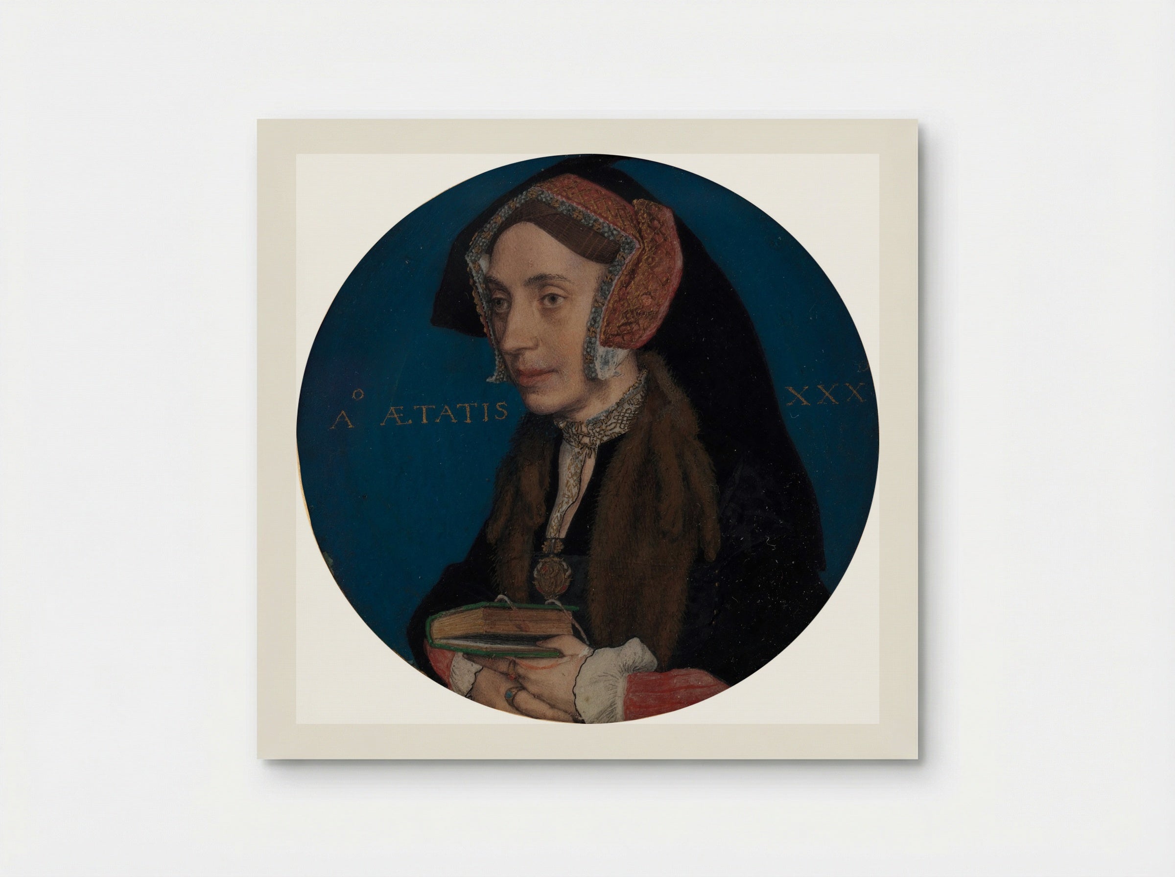 Margaret Roper - Hans Holbein the Younger - Poster