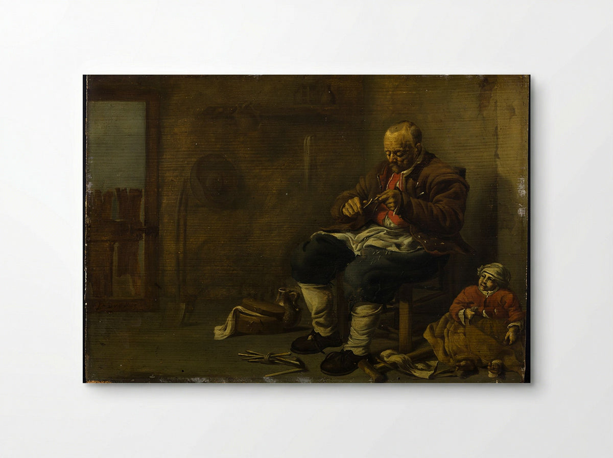 Maria met Kind - Jacob Duck - Poster