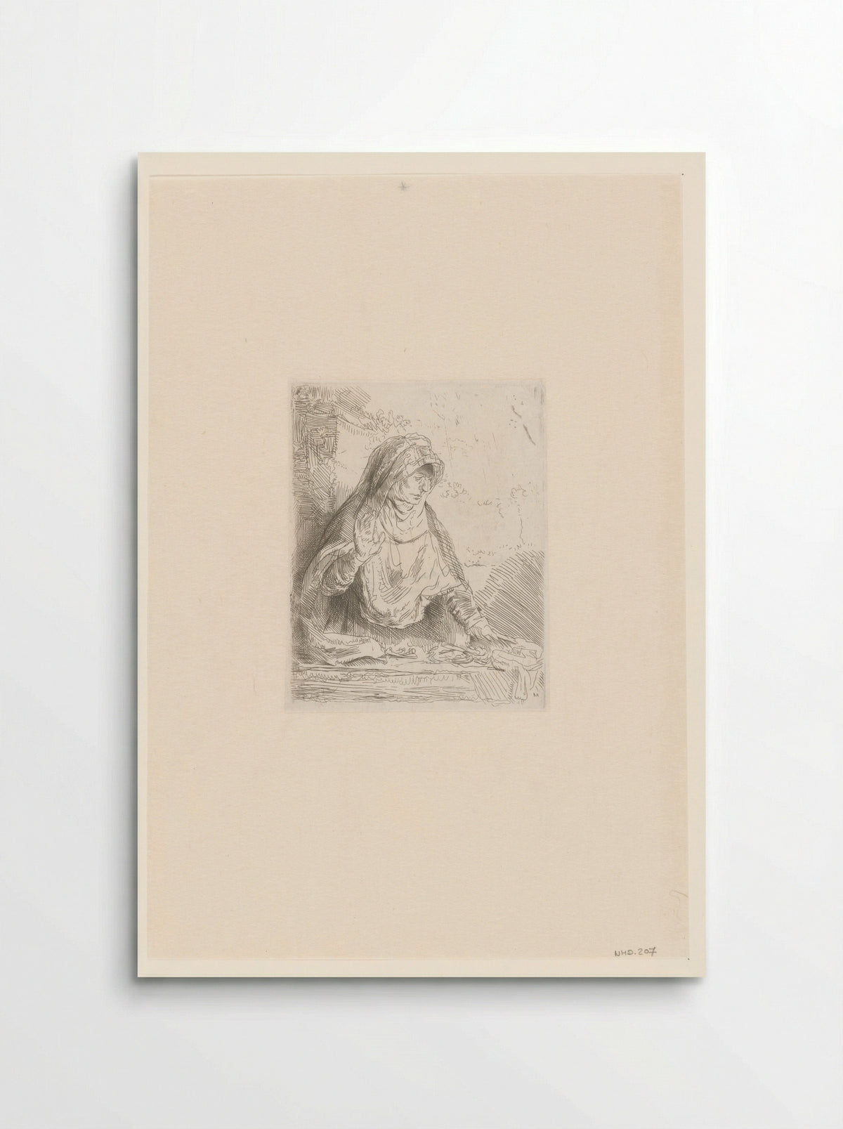 Maria met de passiewerktuigen - William James Smith - Poster