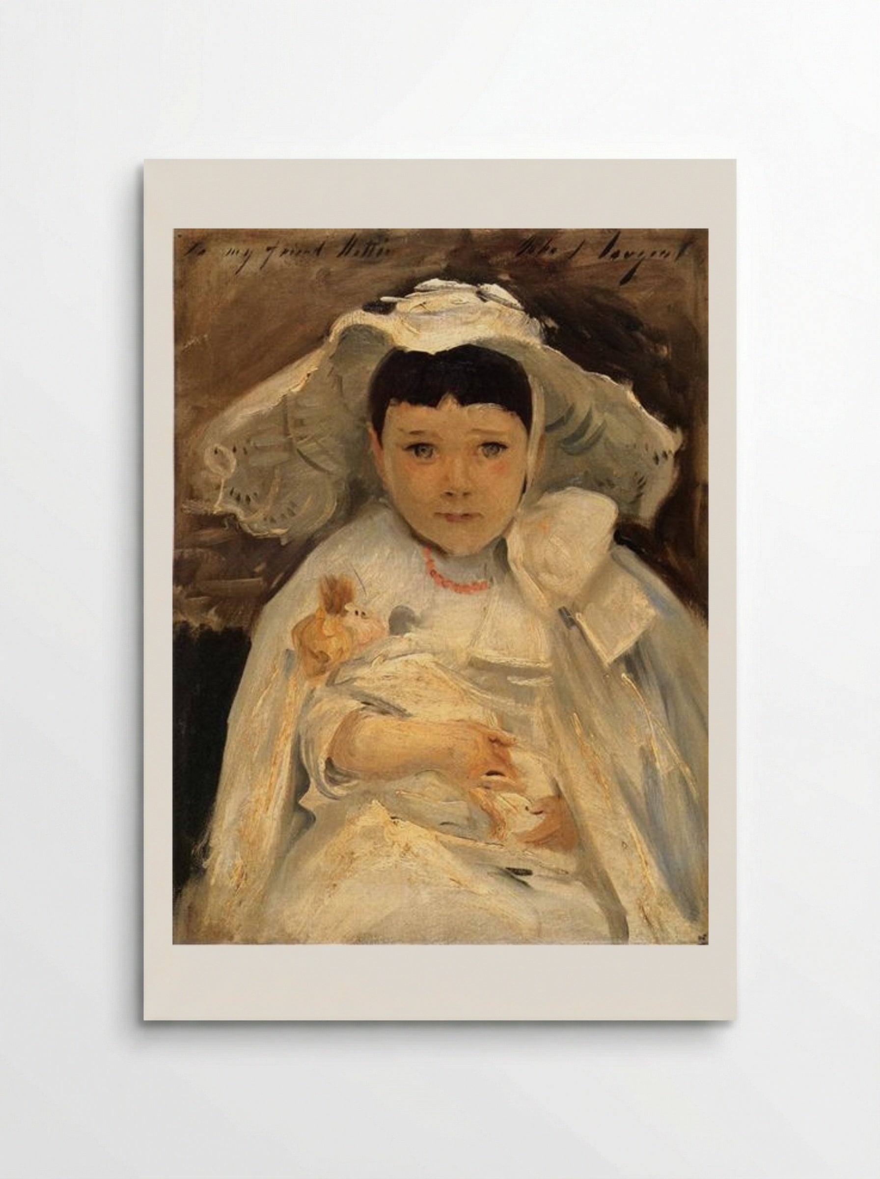 Marian (Madge) Roller - John Singer Sargent - Poster