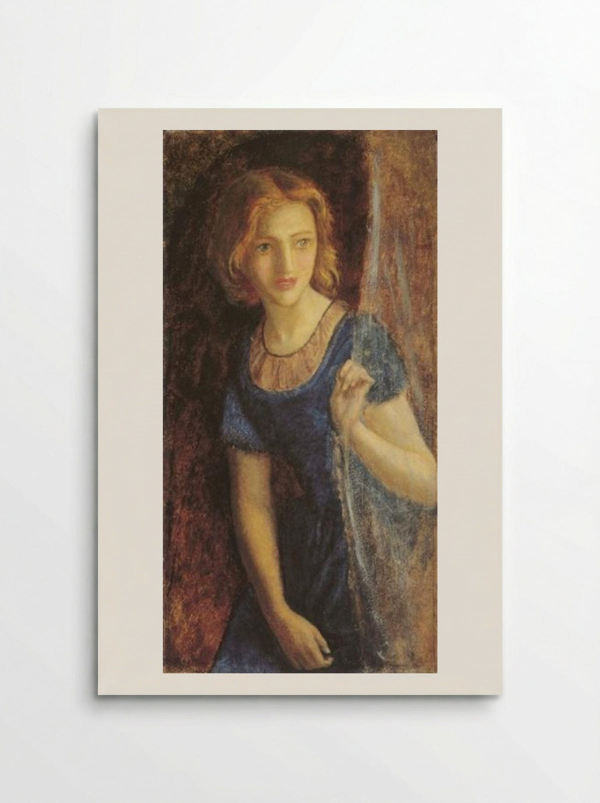 Mariana at the Window - Arthur Hughes - Poster