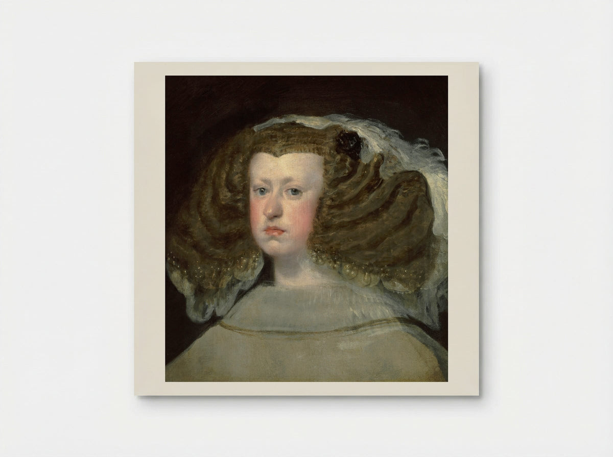 Mariana of Austria, Queen of Spain - Diego Velázquez - Poster
