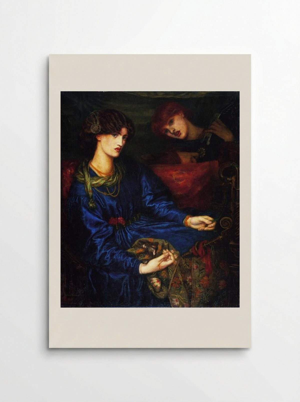 Mariana - Dante Gabriel Rossetti - Poster