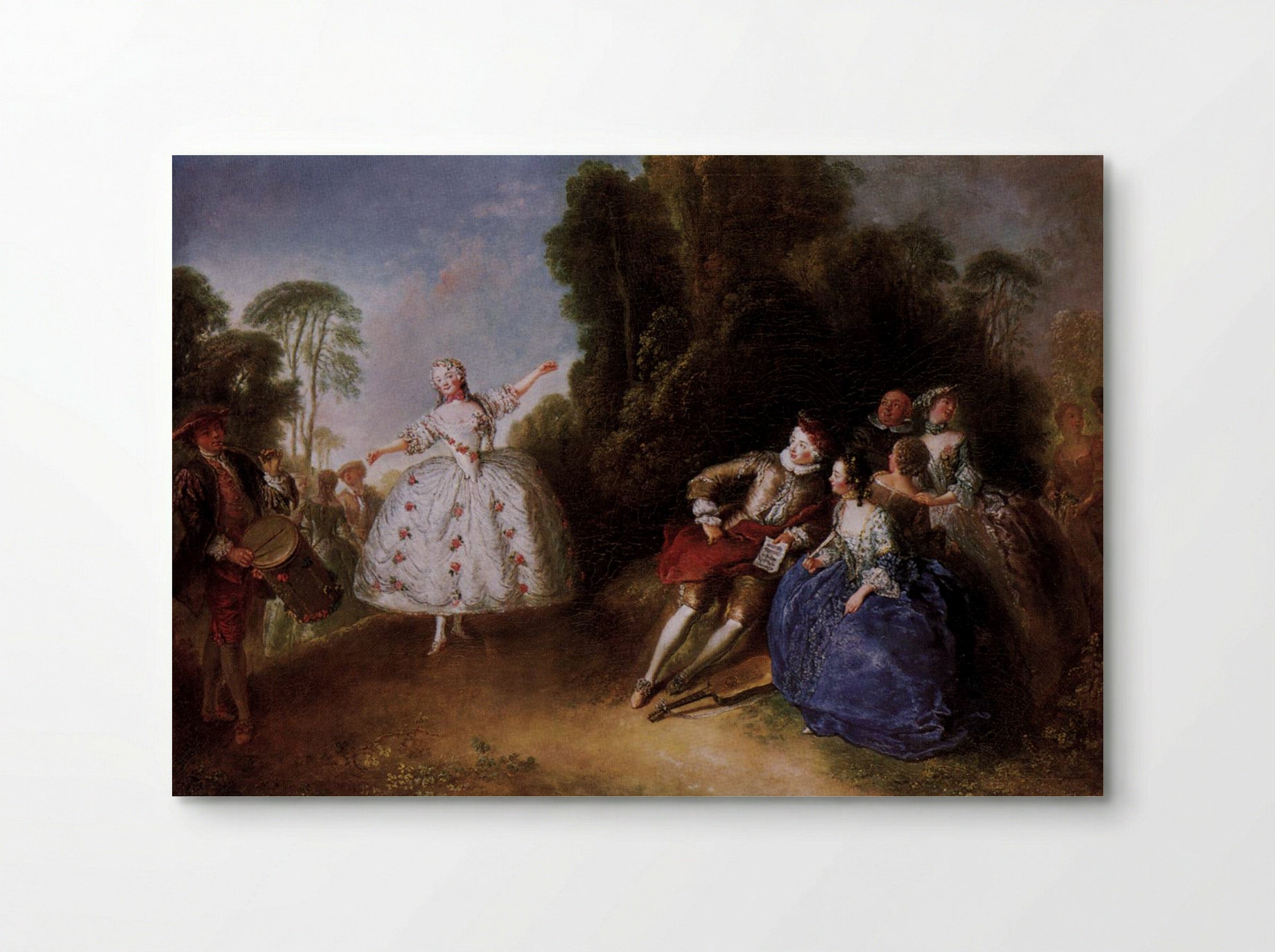 Marianne Cochois - Antoine Pesne - Poster
