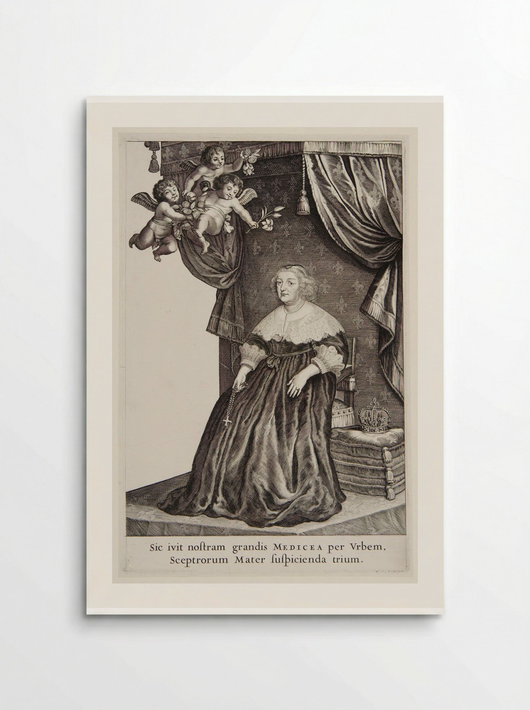 Marie de' Medici - Salomon Savery - Poster