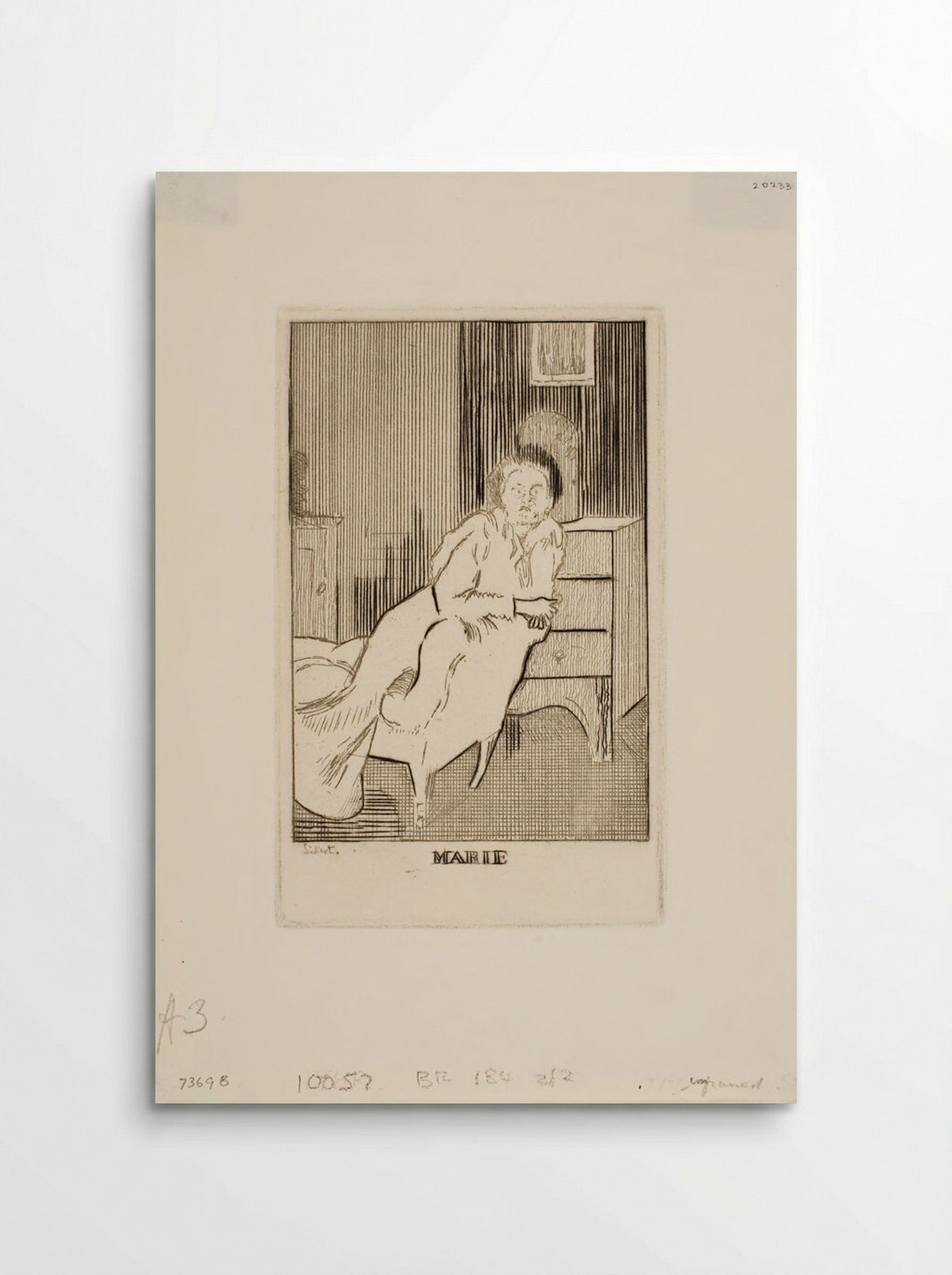 Marie - Walter Sickert - Poster