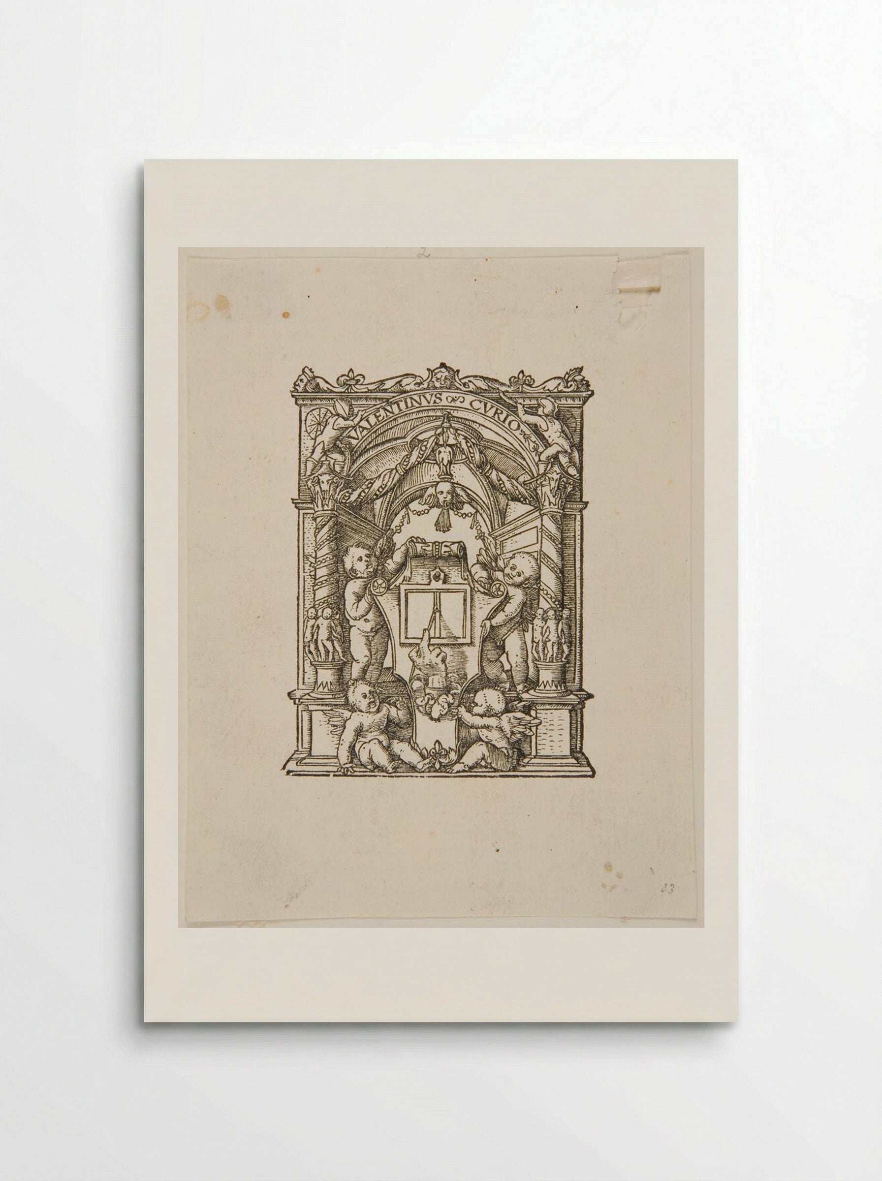 Mark of Valentin Curio - Hans Holbein the Younger - Poster