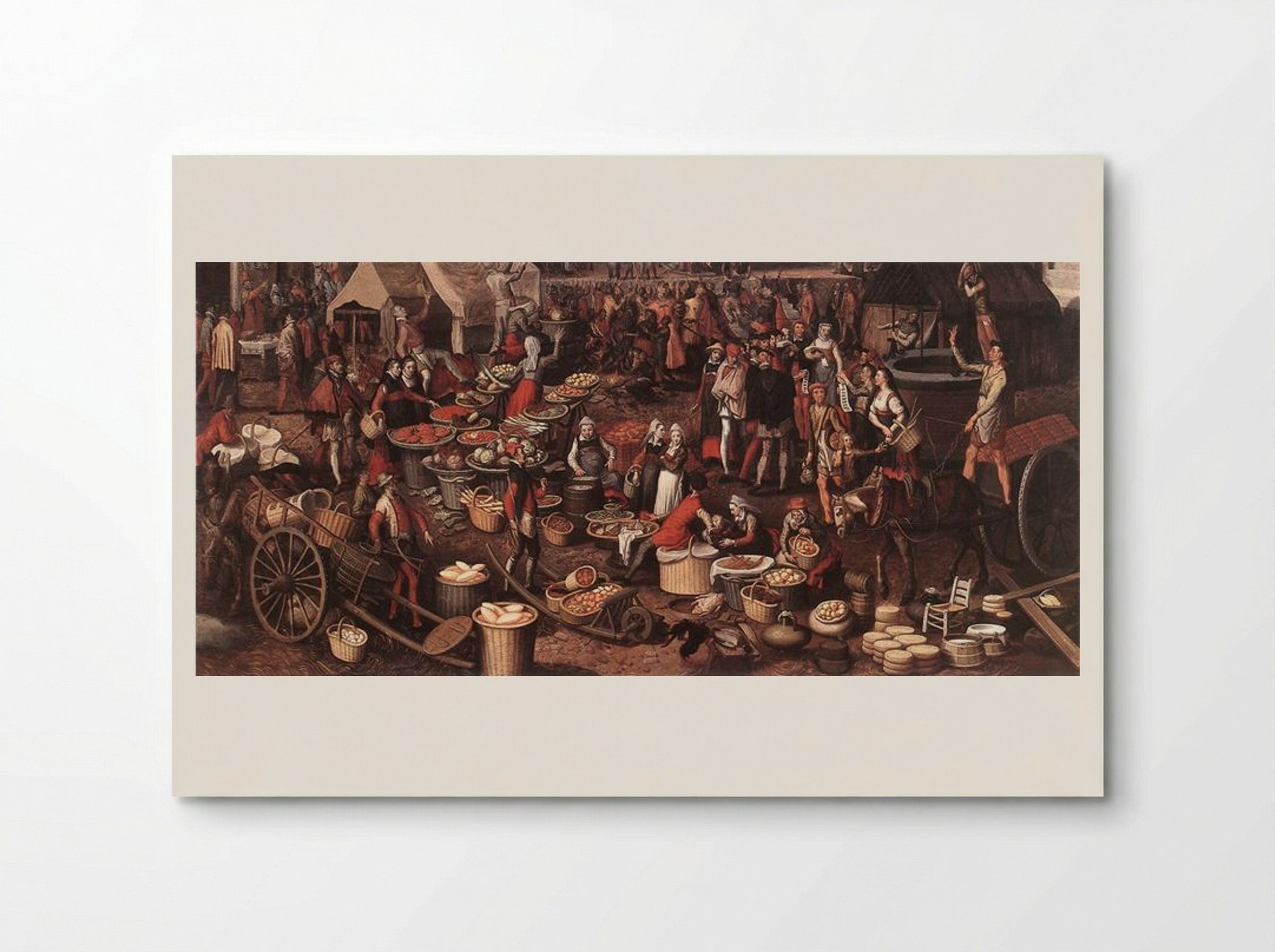 Market Scene - Pieter Aertsen - Poster