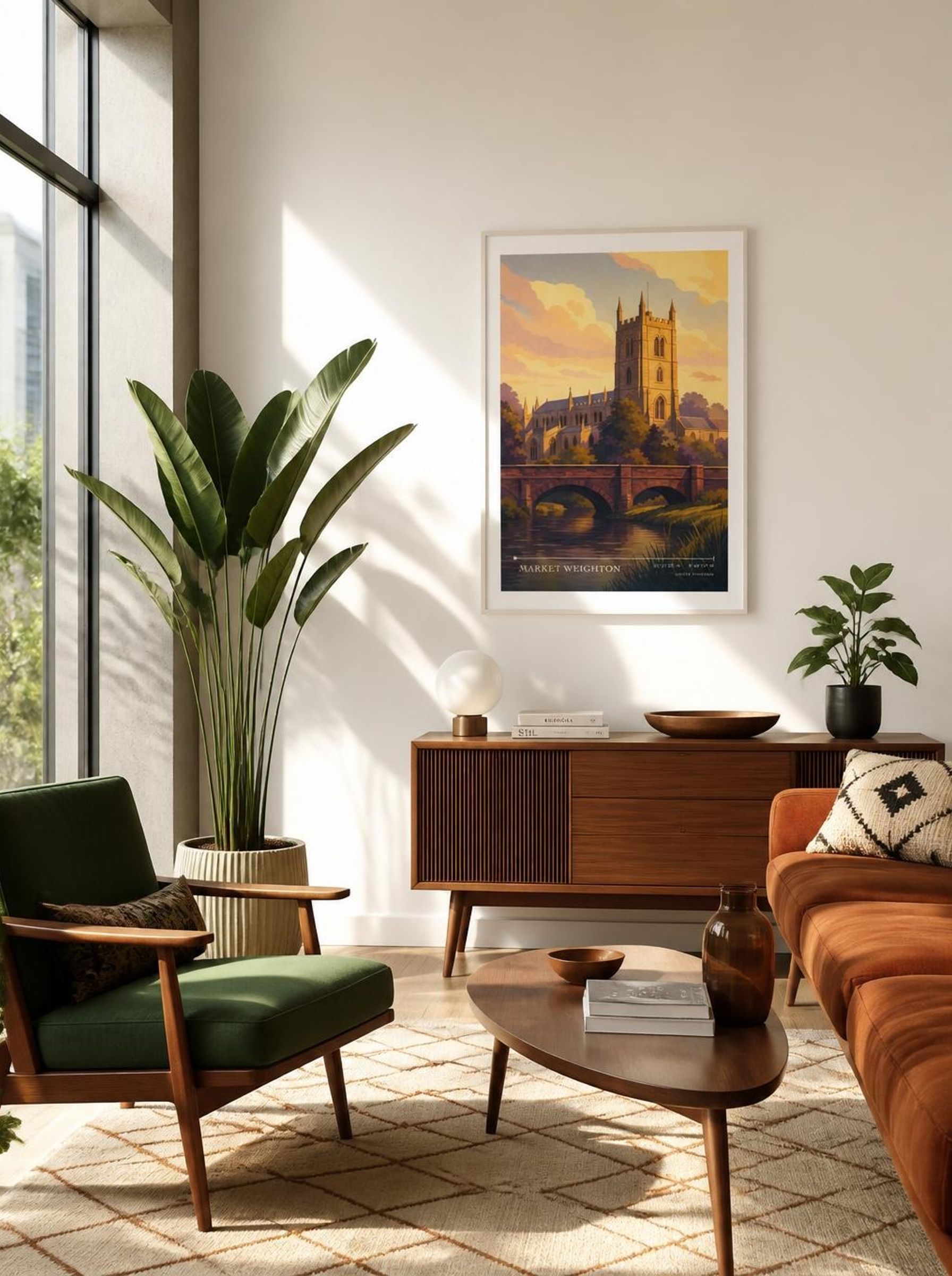 Market Weighton United Kingdom Travel Poster - Lifestyle
