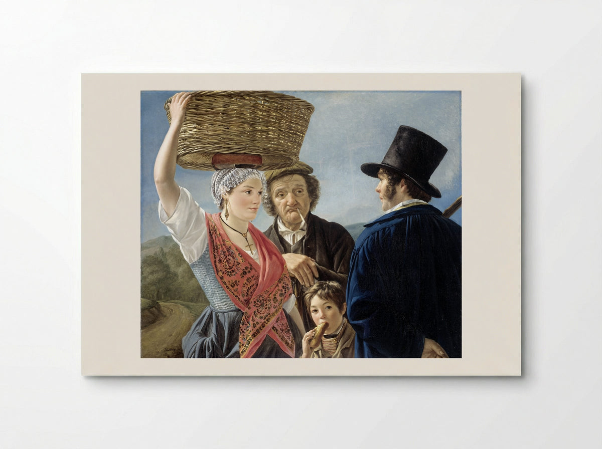 Marktnieuws (Market News) - Jean Henri De Coene - Poster