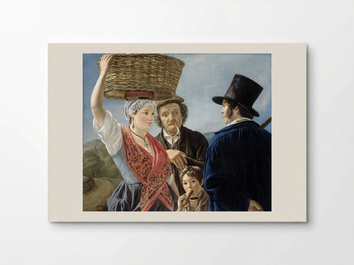 Marktnieuws (Market News) - Jean Henri De Coene - Poster