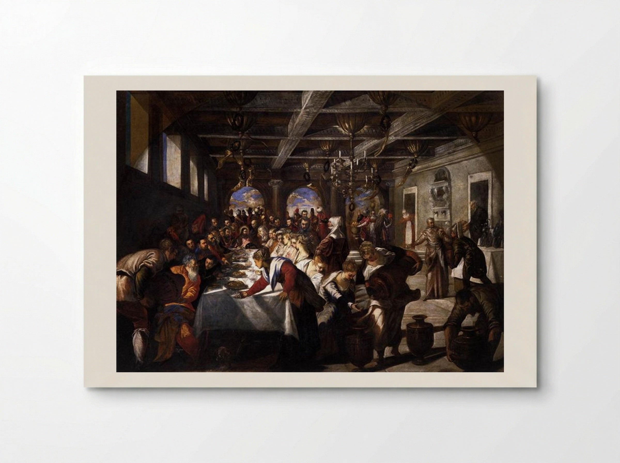 Marriage at Cana - Tintoretto - Poster