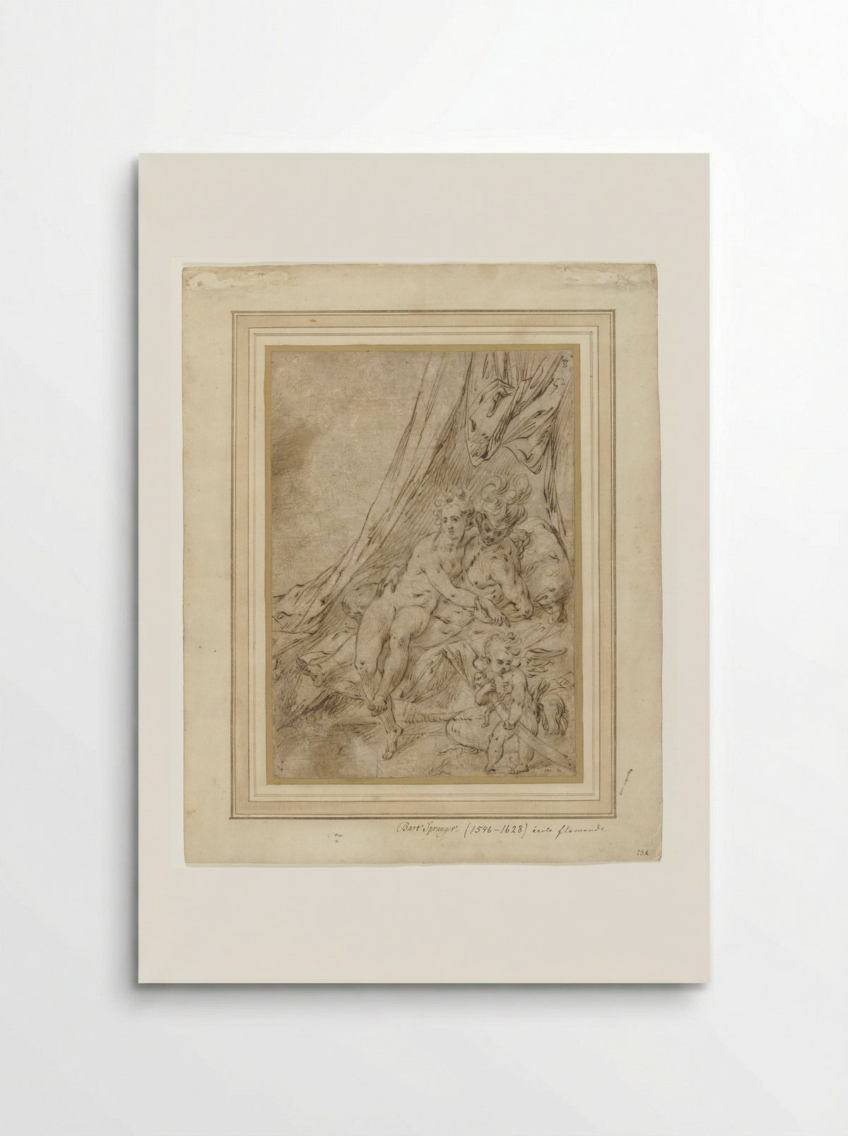 Mars and Venus - Hans Speckaert - Poster