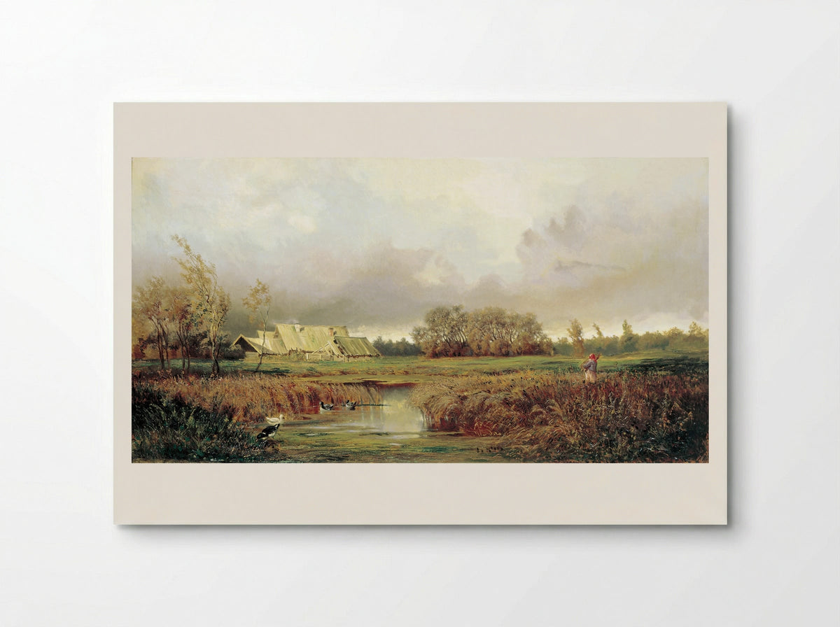 Marsh in Autumn - Efim Volkov - Poster