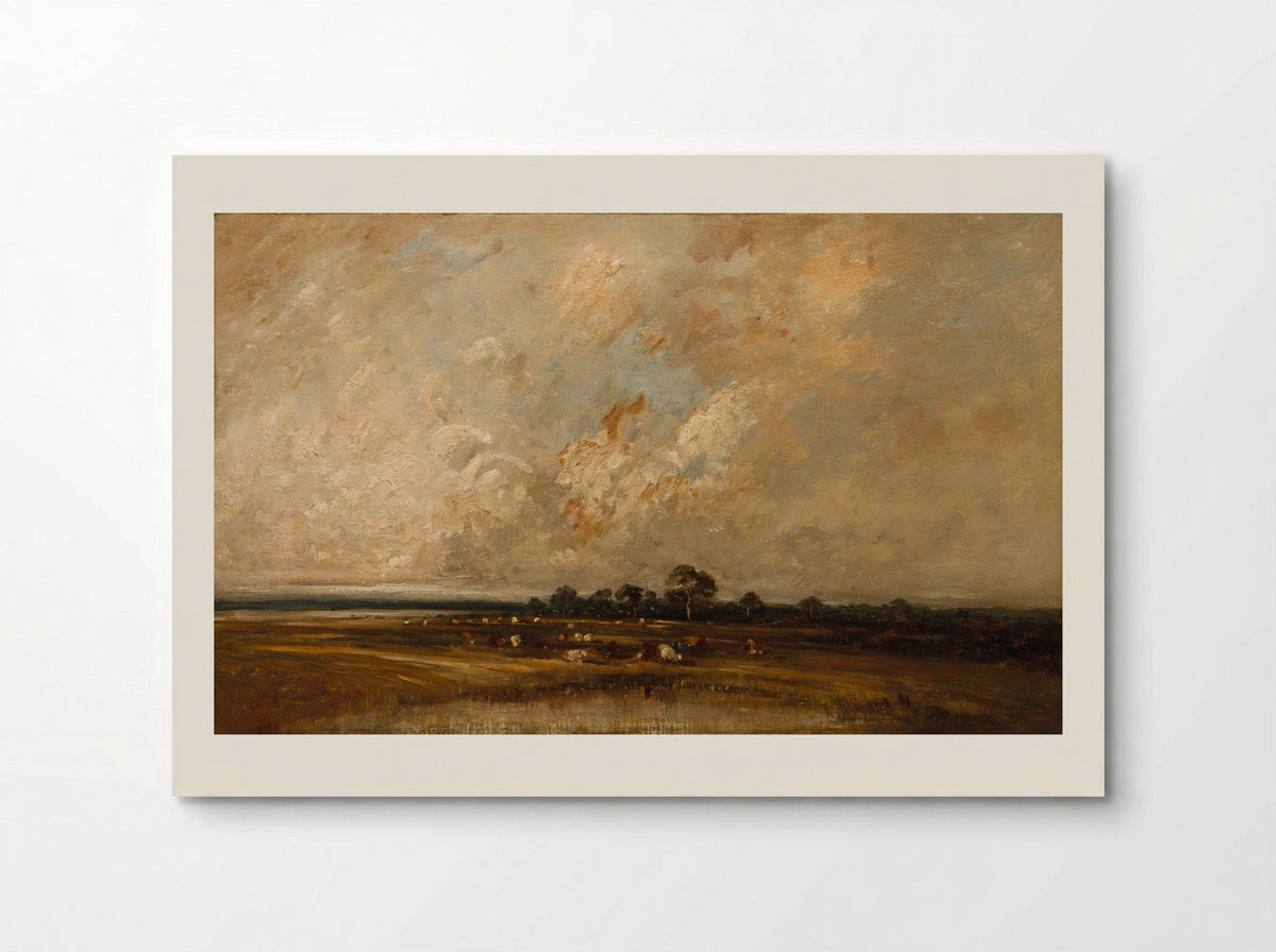 Marshland - Jules Dupré - Poster