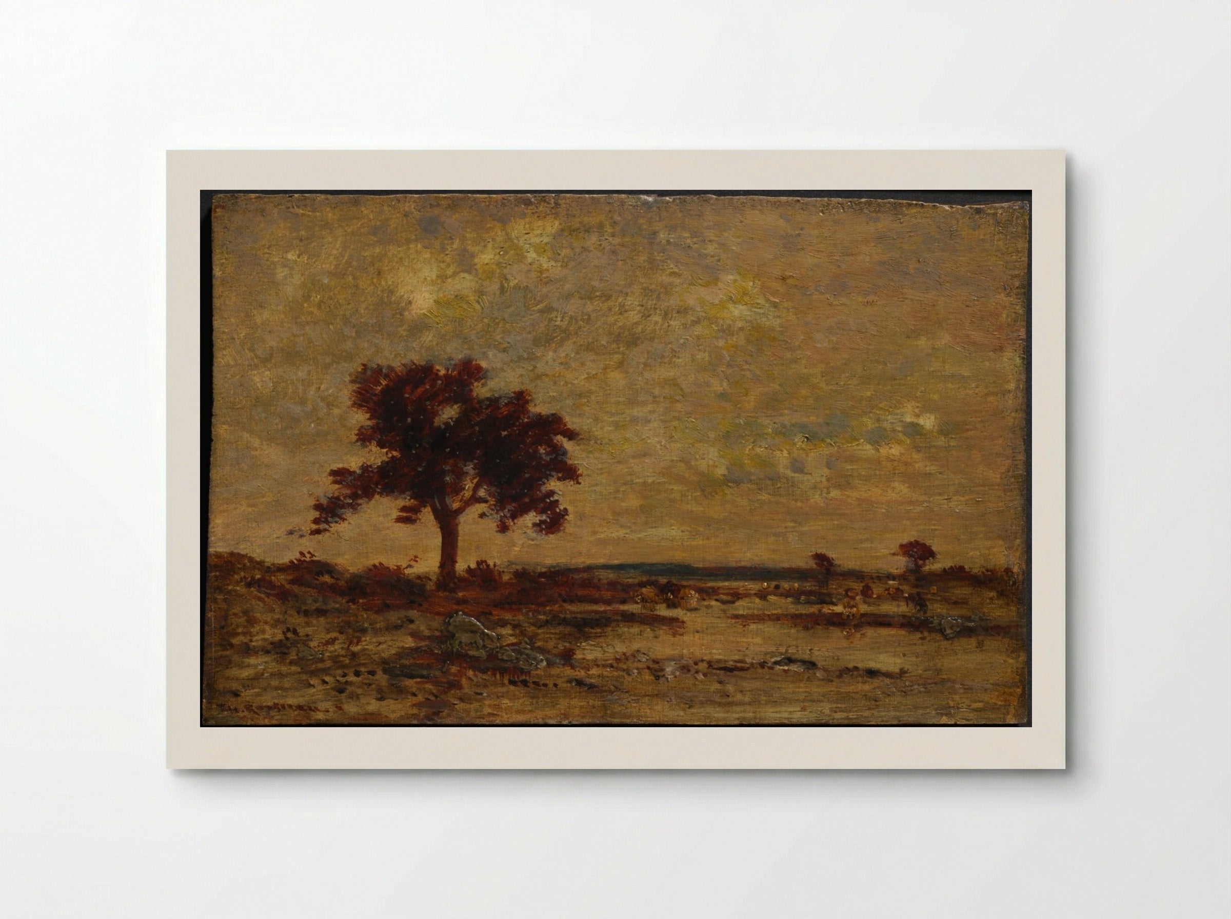 Marshlands - Théodore Rousseau - Poster