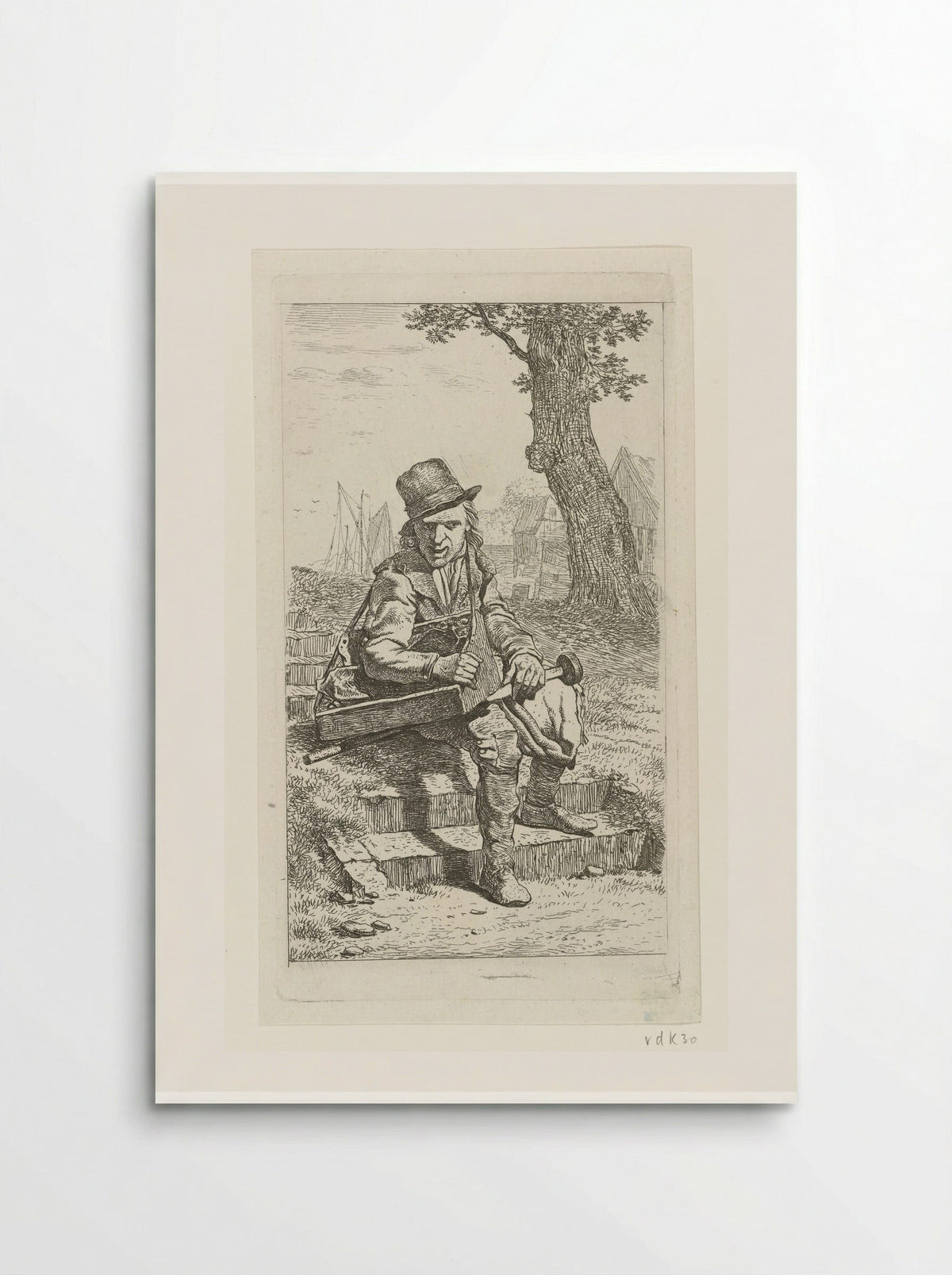 Marskramer Mal Jantje - Wouter Johannes van Troostwijk - Poster