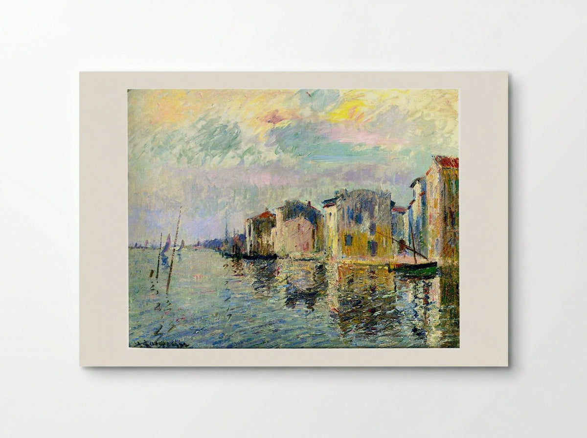 Martigues - Gustave Loiseau - Poster