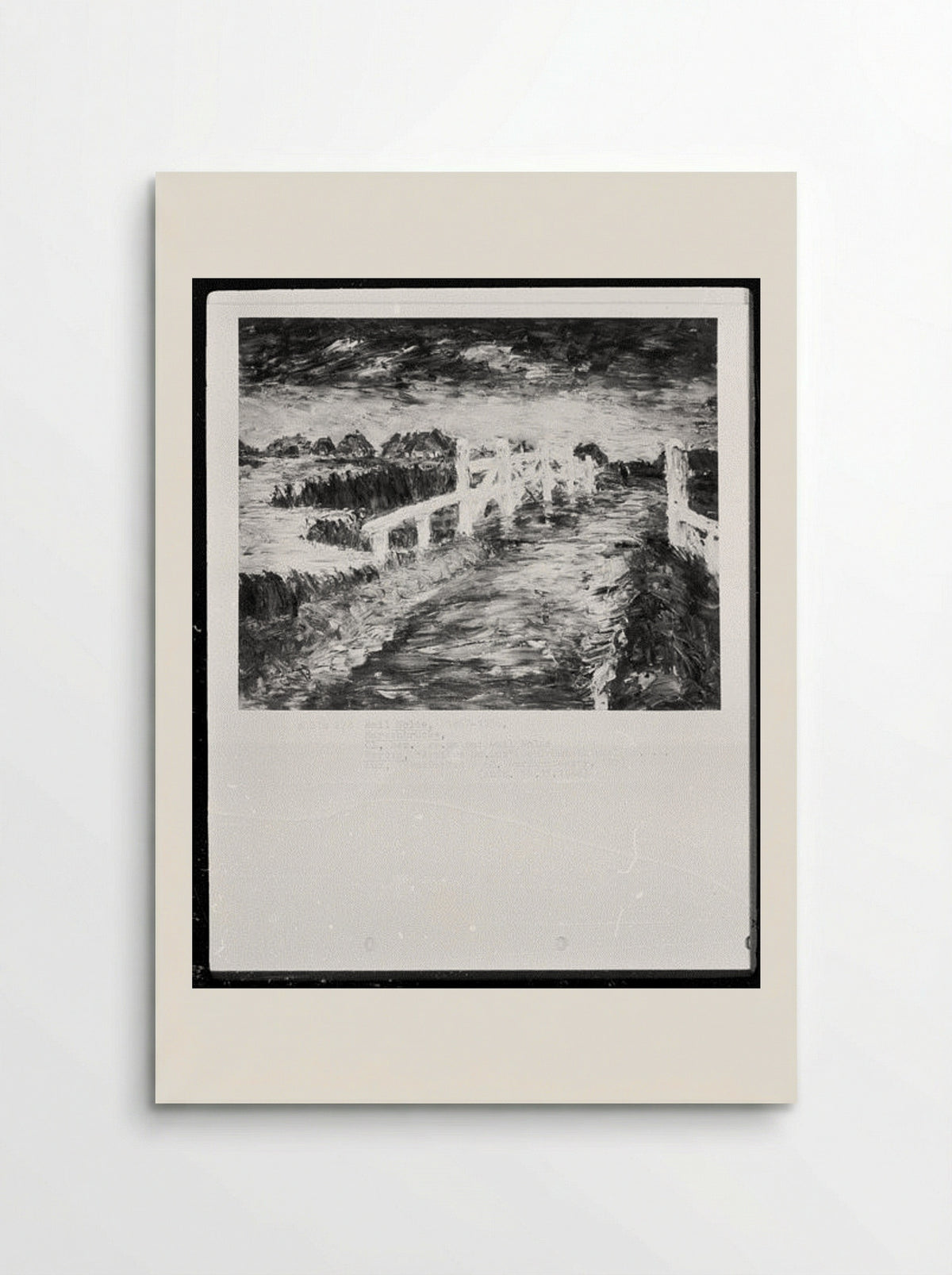 Maruchbrücke - Emil Nolde - Poster
