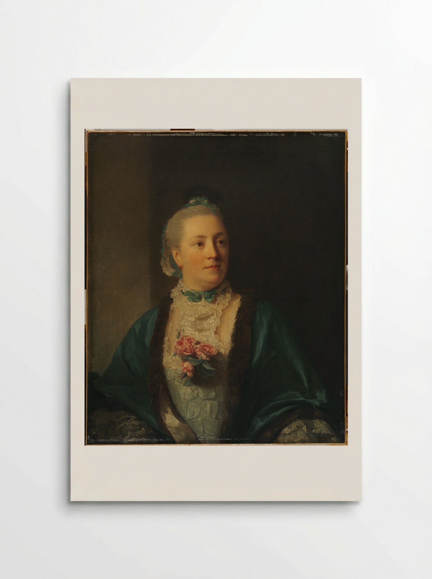 Mary Browne Lee (Mrs. John Lee) - Allan Ramsay - Poster